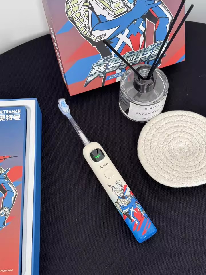 预防龋齿&nbsp;快乐刷牙
更何况儿童长牙期的护理
妈妈不能忽视哦！
奥特曼主题没有宝宝能拒绝

#艾优奥特曼儿童声波电动牙刷A9