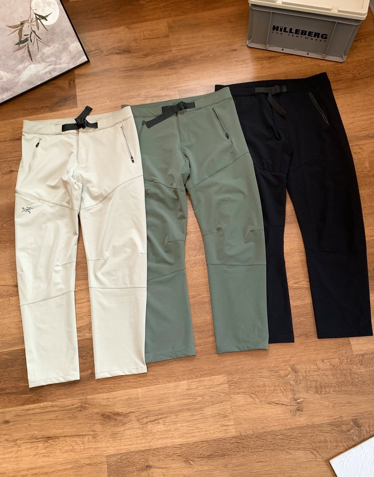 Wir kuratieren das Beste
 Arcteryx Kleidung Pants & Hosen Schwarz Grün Khaki Fashion Lässig