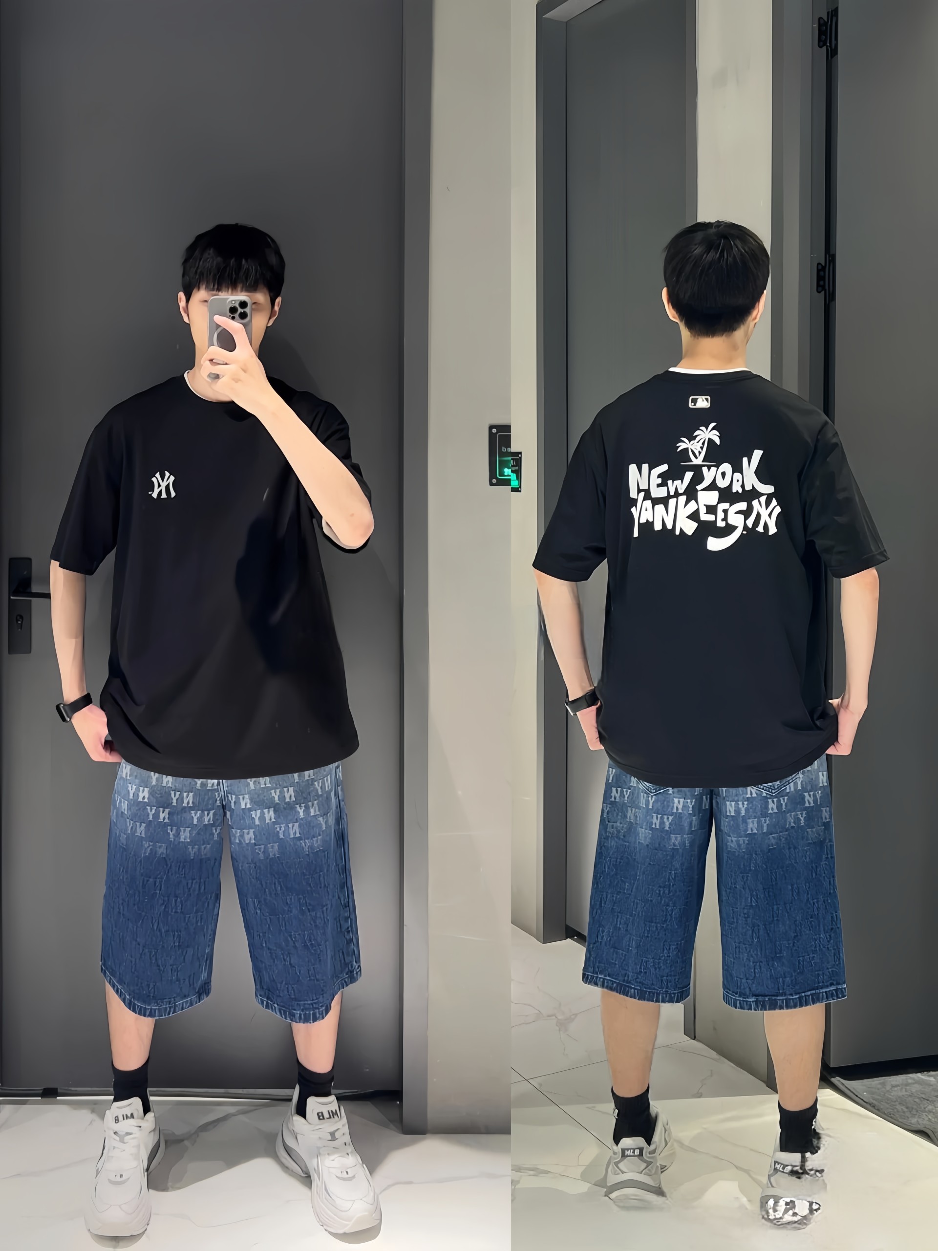 💰80专柜同款🆕🖤MLB / 洋基队 NY印花高品质限定纯棉夏款柜子新款印花短袖T恤上衣 280克全棉透气面料
ny洋基队情侣发烫印花T恤,定制宽松舒适,超爆经典款,经过高温水洗处理,
确保衣服不变形不缩水,外贸货 NY的短袖T恤身上极范儿!时髦的直很接的一款!
印花干净漂绣亮花花饱满超度好 夏季穿搭,一件舒适有颜的值卫衣!美貌减龄必的备单品!
精棉精梭料面啊 表面超致细顺滑 匀均细致柔软 穿着舒度适高
韩国潮牌MLB新款短袖,男女同款印花,上身超级好看!!!
轻松打造夏日潮酷感,上身轻松拿捏,分分钟成为出街的焦点,
颜色:白色、黑色
尺码 :M L XL XXL
尺码表 : 衣长 胸围 肩宽
M 70 102 48(90斤-125斤)
L 72 106 50(125斤-140斤) XL 74 110 52(140斤-165斤)
XXL 76 114 54(165斤-200斤)
(手工测量,误差1-2cm)