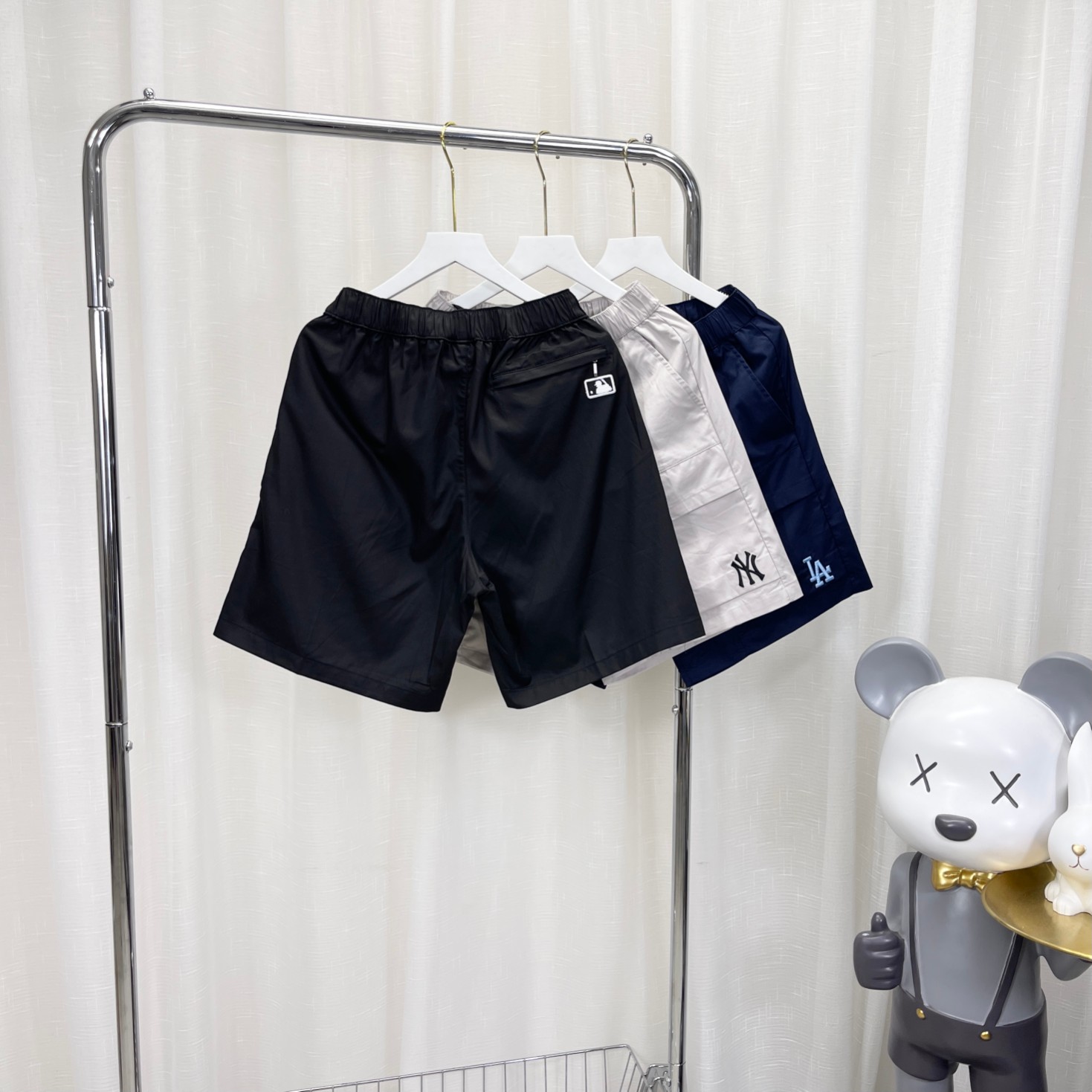 MLB Yankees Netting Shorts: High-Tech, Durable, Stylish Summer Essential - 图片 2