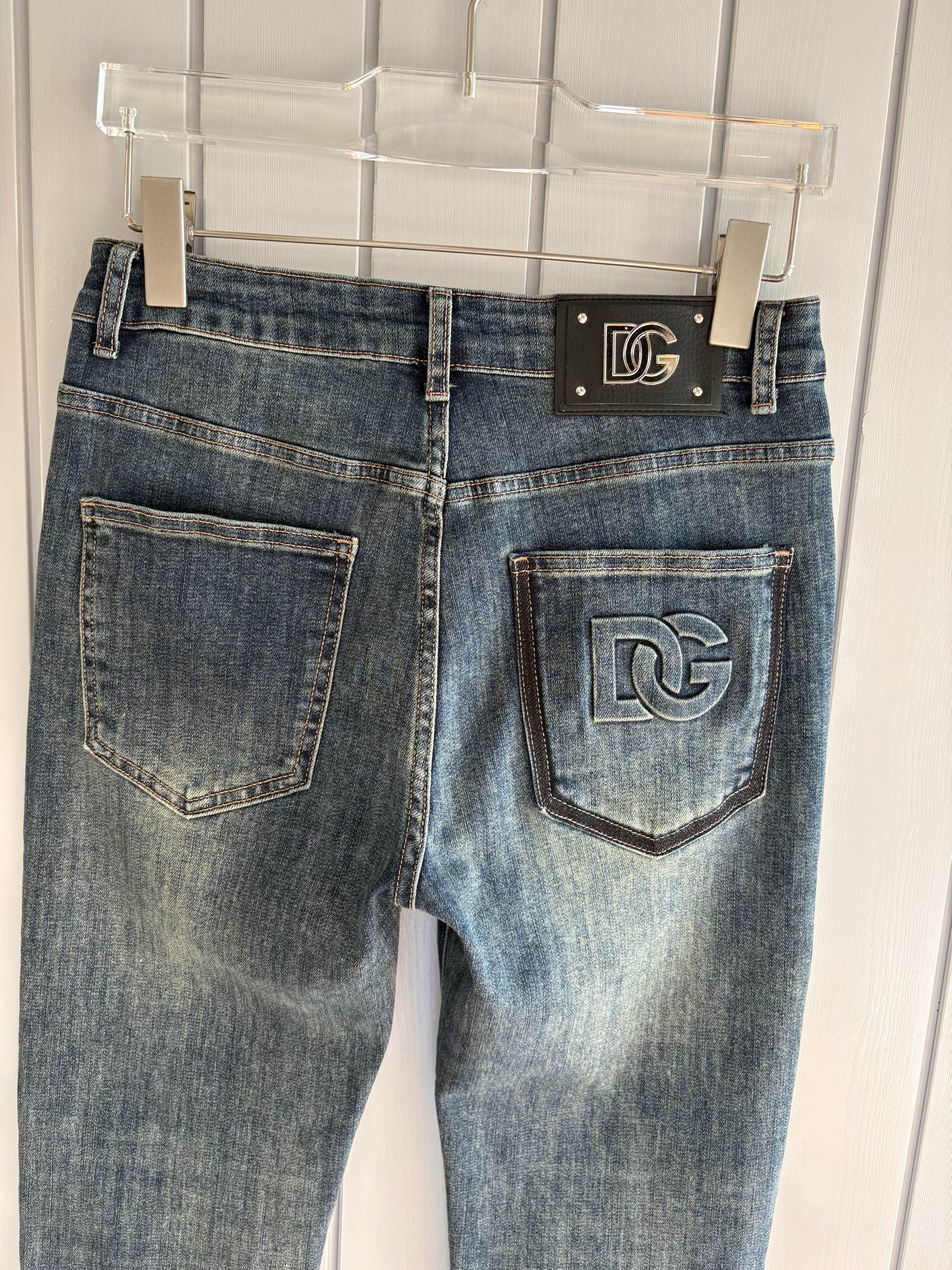 Dolce & Gabbana Distressed Denim Jeans with Embroidered Logo, Sizes 28-38 9 i1749352219022 3869 0 7