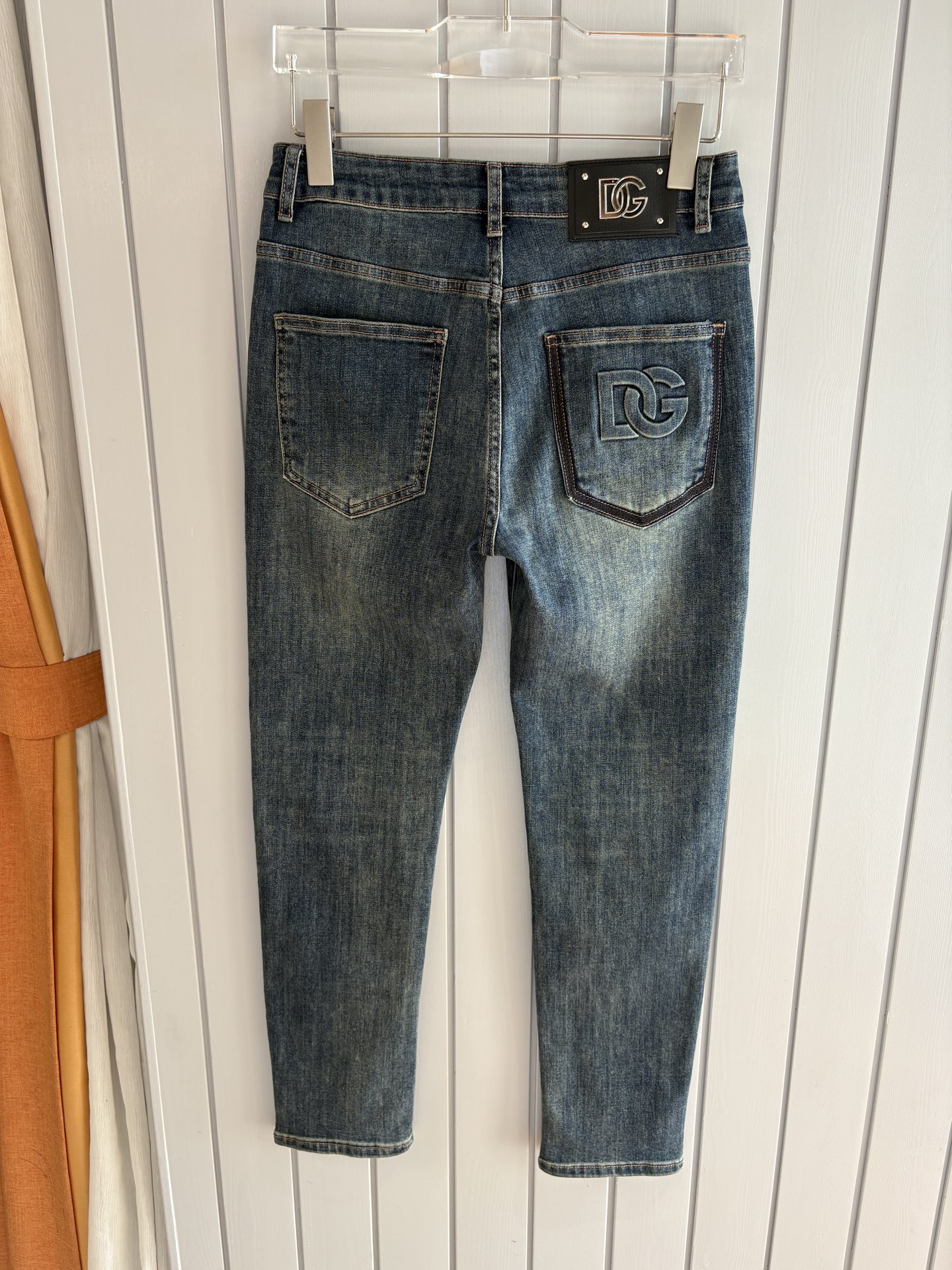 Dolce & Gabbana Distressed Denim Jeans with Embroidered Logo, Sizes 28-38 5 i1749352229896 2973 0 3