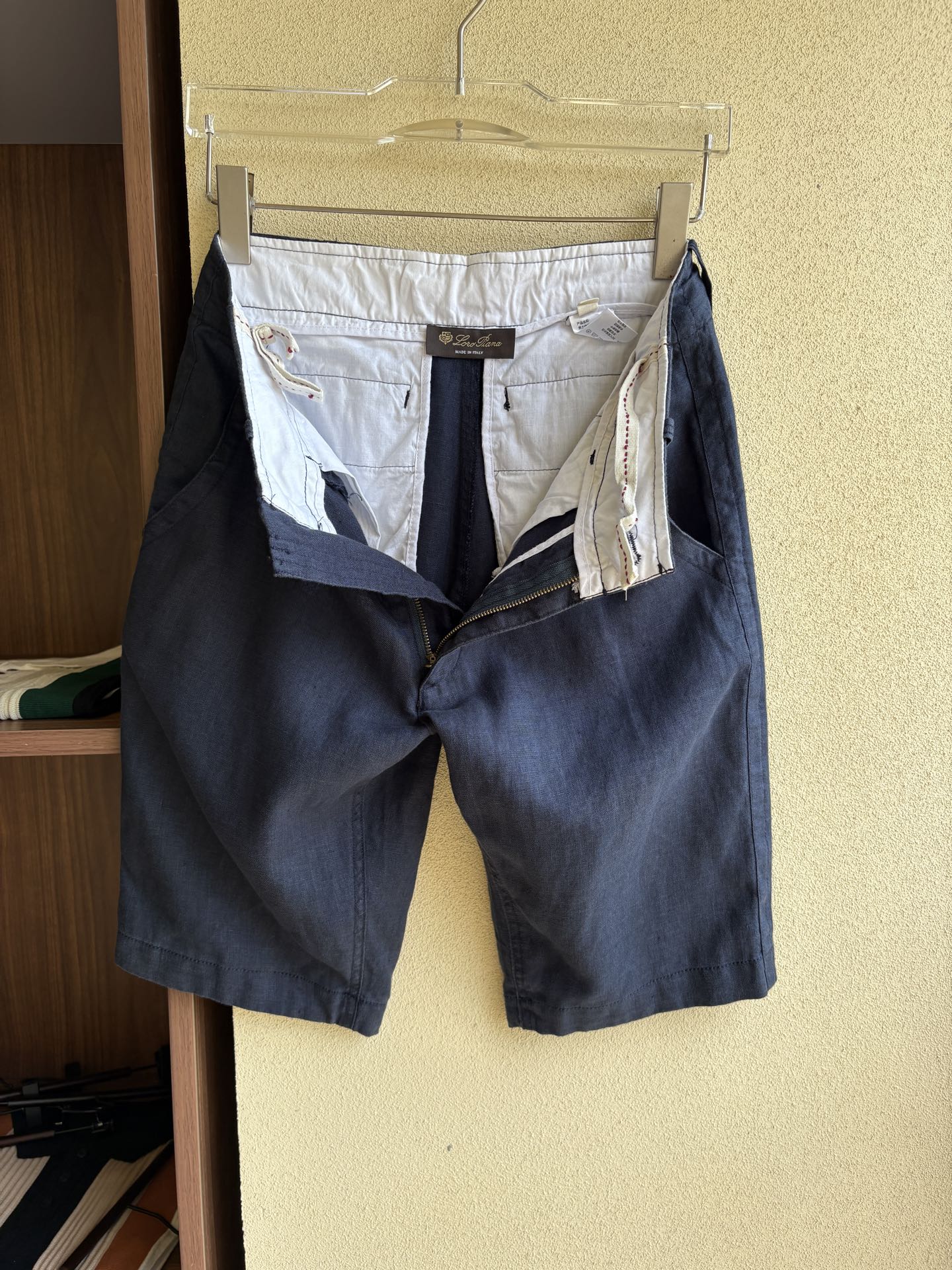 Z家2025春夏刺绣标识100 ％全麻时尚休闲裤 裤子无节制的创造动感兼具吸引力🧲,完美着装让时尚商务休