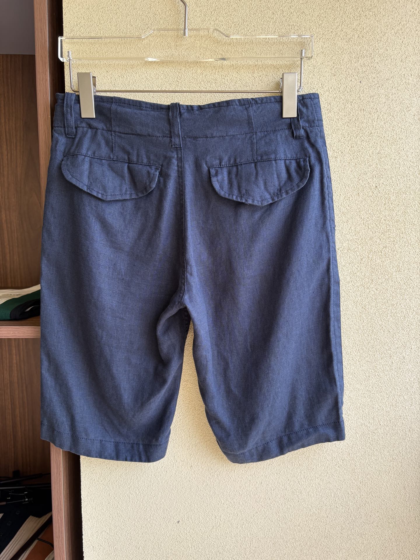 Z家2025春夏刺绣标识100 ％全麻时尚休闲裤 裤子无节制的创造动感兼具吸引力🧲,完美着装让时尚商务休