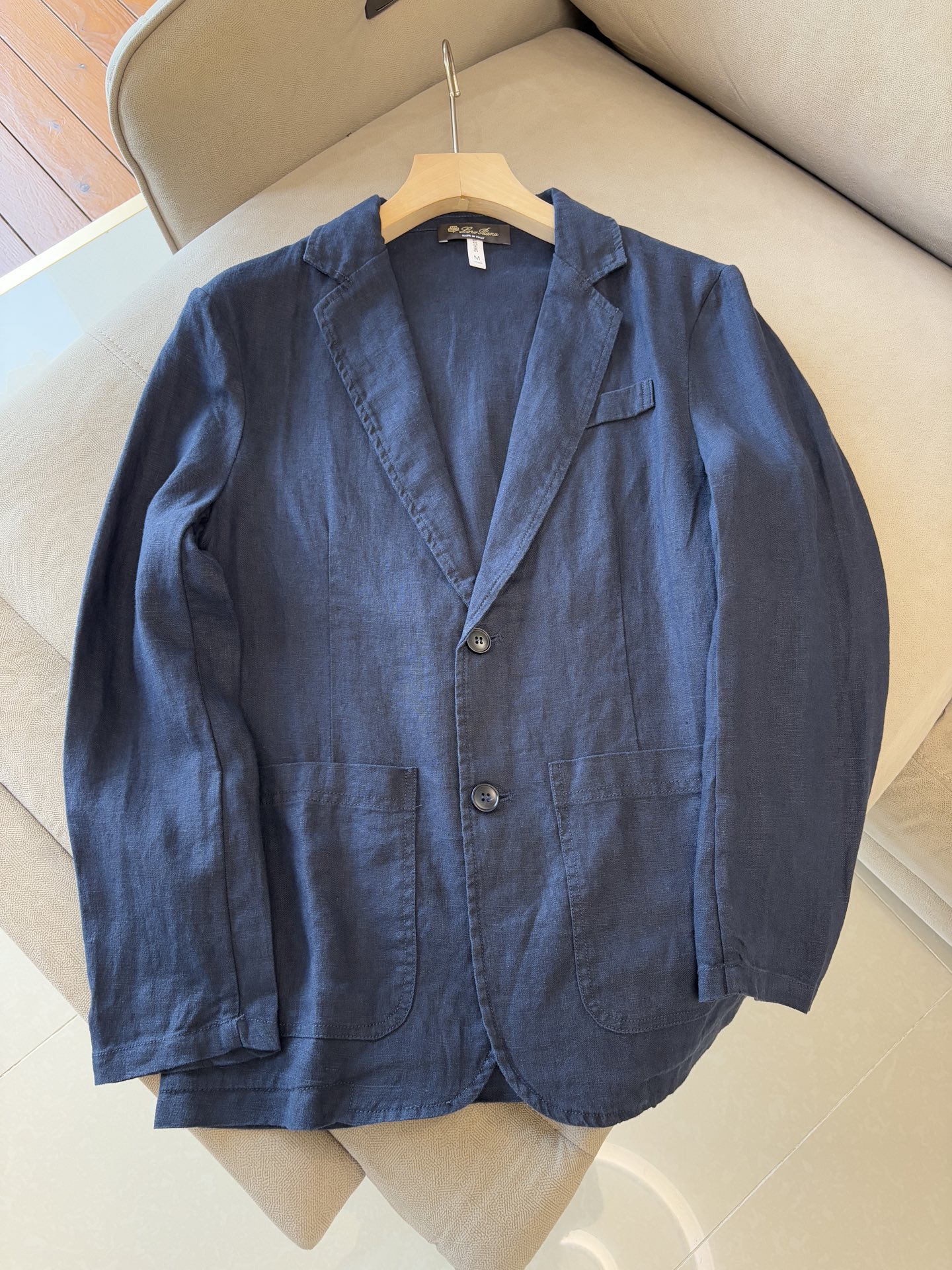Luxurious Solbati Suit: Elegant Retro Style with Imported Quality Linen - 图片 1