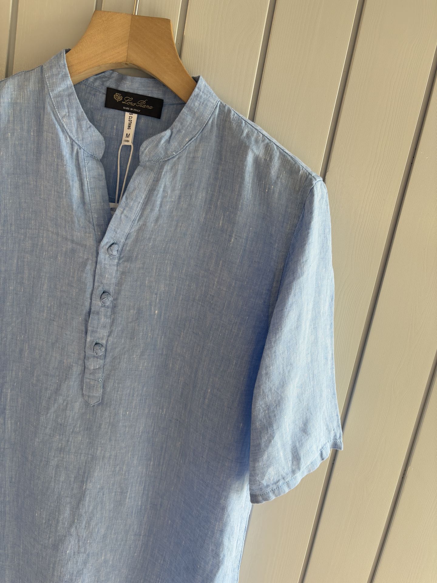 lP🆕20%亚麻男士短袖，男装界的天花板，这款翻领麻料衫短袖精准到每一针的细腻工艺，完全区别于普通面料裁