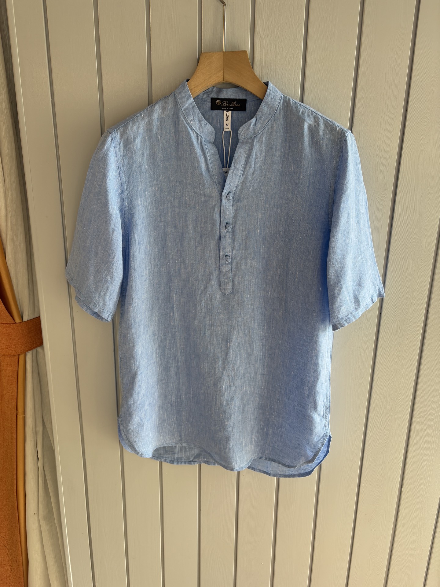 lP🆕20%亚麻男士短袖，男装界的天花板，这款翻领麻料衫短袖精准到每一针的细腻工艺，完全区别于普通面料裁