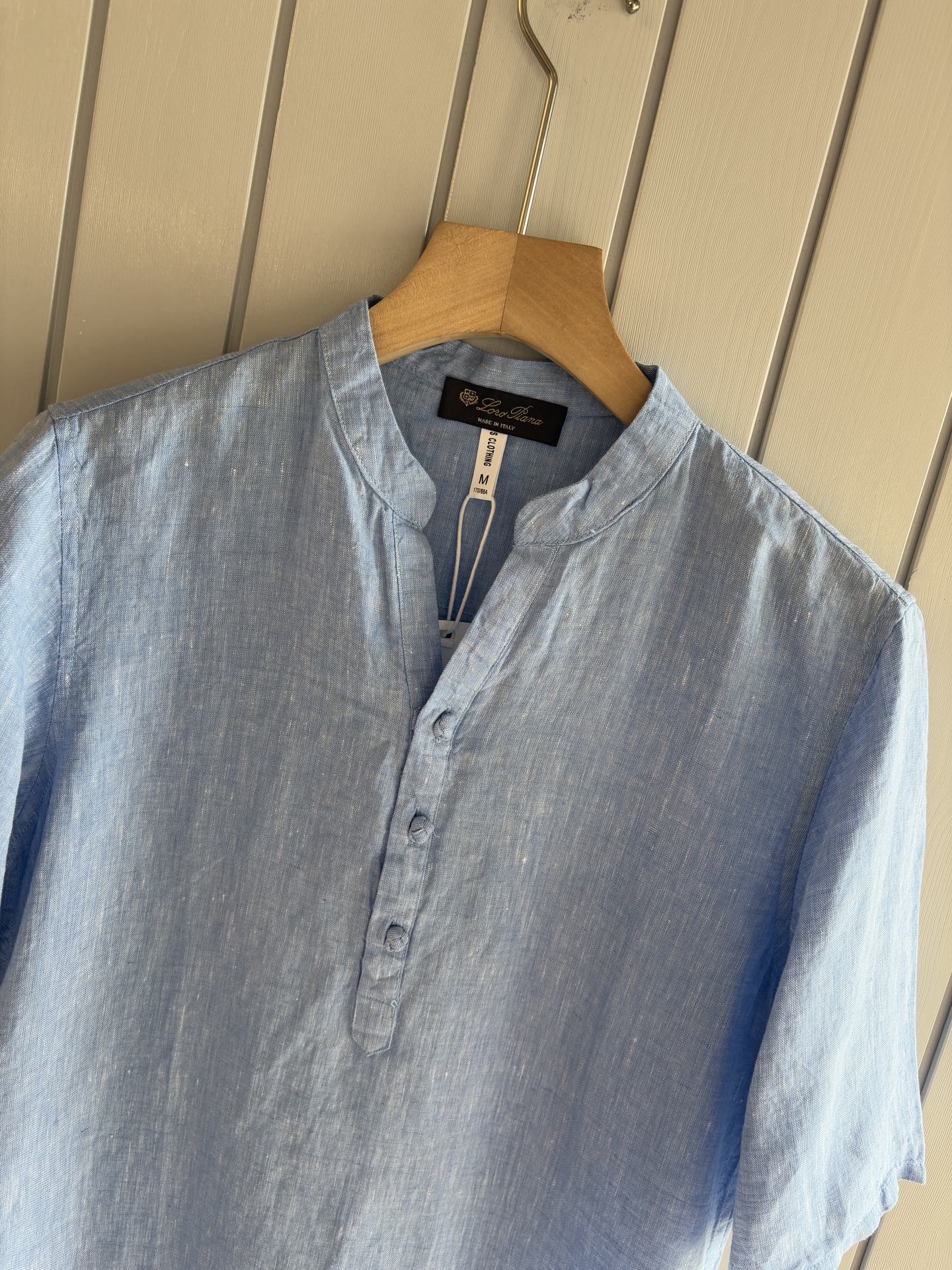 lP🆕20%亚麻男士短袖，男装界的天花板，这款翻领麻料衫短袖精准到每一针的细腻工艺，完全区别于普通面料裁