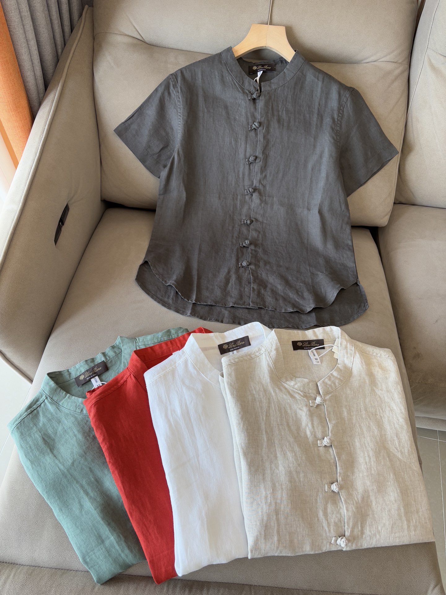 lP🆕20%亚麻男士短袖，男装界的天花板，这款翻领麻料衫短袖精准到每一针的细腻工艺，完全区别于普通面料裁