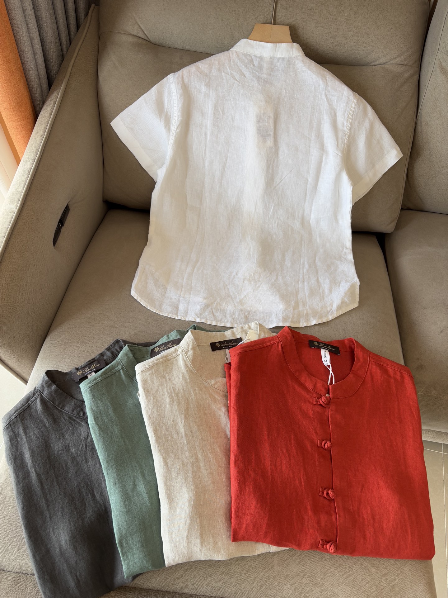 lP🆕20%亚麻男士短袖，男装界的天花板，这款翻领麻料衫短袖精准到每一针的细腻工艺，完全区别于普通面料裁