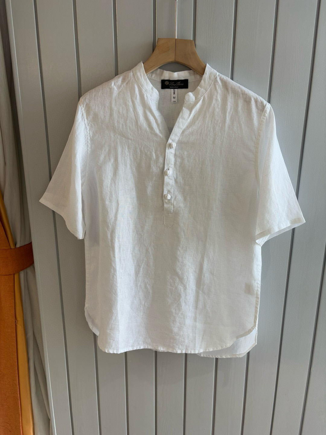 lP🆕20%亚麻男士短袖，男装界的天花板，这款翻领麻料衫短袖精准到每一针的细腻工艺，完全区别于普通面料裁