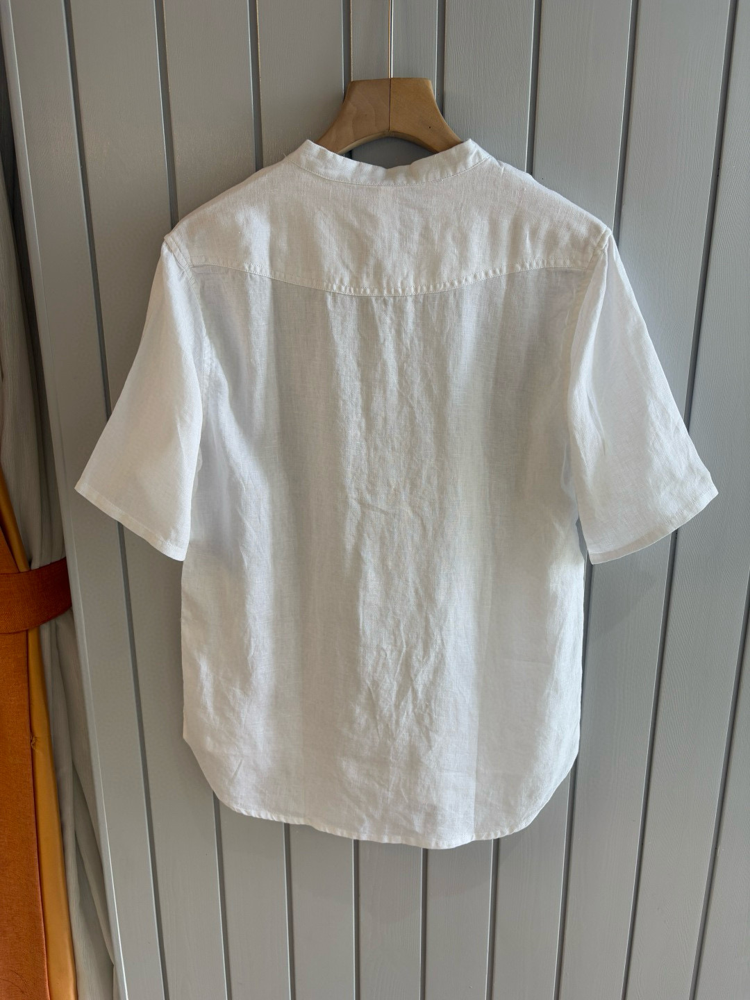 lP🆕20%亚麻男士短袖，男装界的天花板，这款翻领麻料衫短袖精准到每一针的细腻工艺，完全区别于普通面料裁