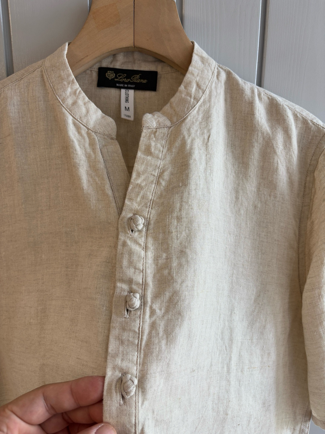 lP🆕20%亚麻男士短袖，男装界的天花板，这款翻领麻料衫短袖精准到每一针的细腻工艺，完全区别于普通面料裁