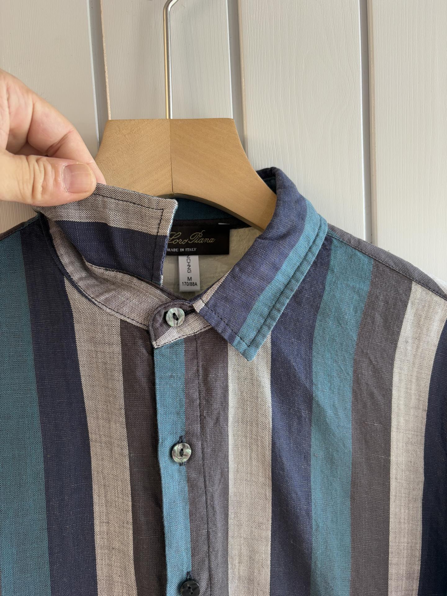 lP🆕 年秋季新款30%亚麻70%色织莱赛尔天丝亚麻休闲长袖衬衣，面料舒适透气&时尚百搭颜色：粉、灰、黄