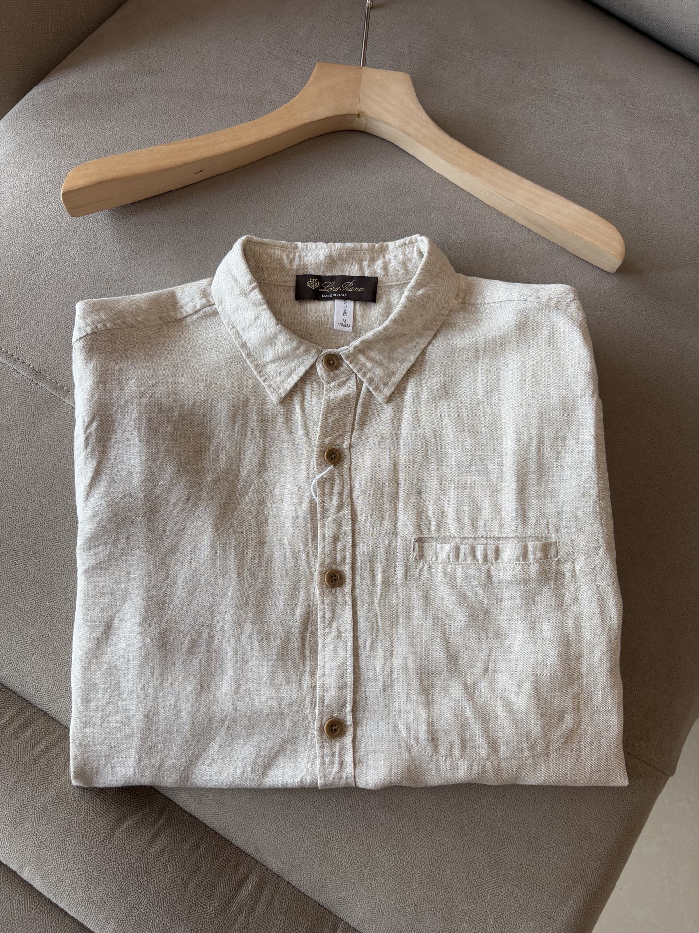 NO:456227,Lp autumn new style lyesel linen casual long-sleeved shirt, comfortable and breathable fabric & fashionable and versatile color original color, size M-3XL, loro piana, alexander wang19860909Lp年秋季新款莱赛尔亚麻休闲长袖衬衣,面料舒适透气&时尚百搭 颜色原麻色、 尺码M-3XL,,loro piana,alexander wang,Men's clothing