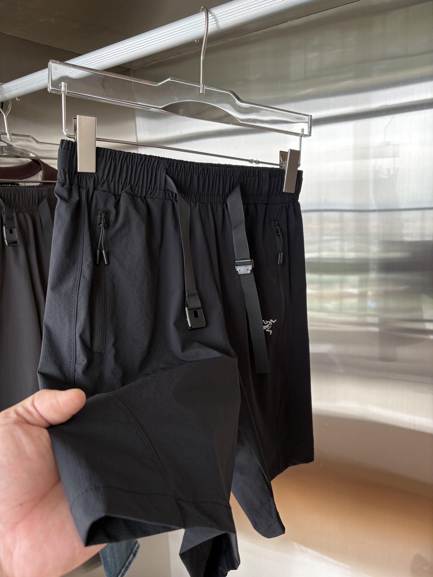 始祖2025夏季新款 短裤  休闲裤，专柜定制面料 透气舒适度高，细节无可挑剔，品牌元素设计理念，体现品