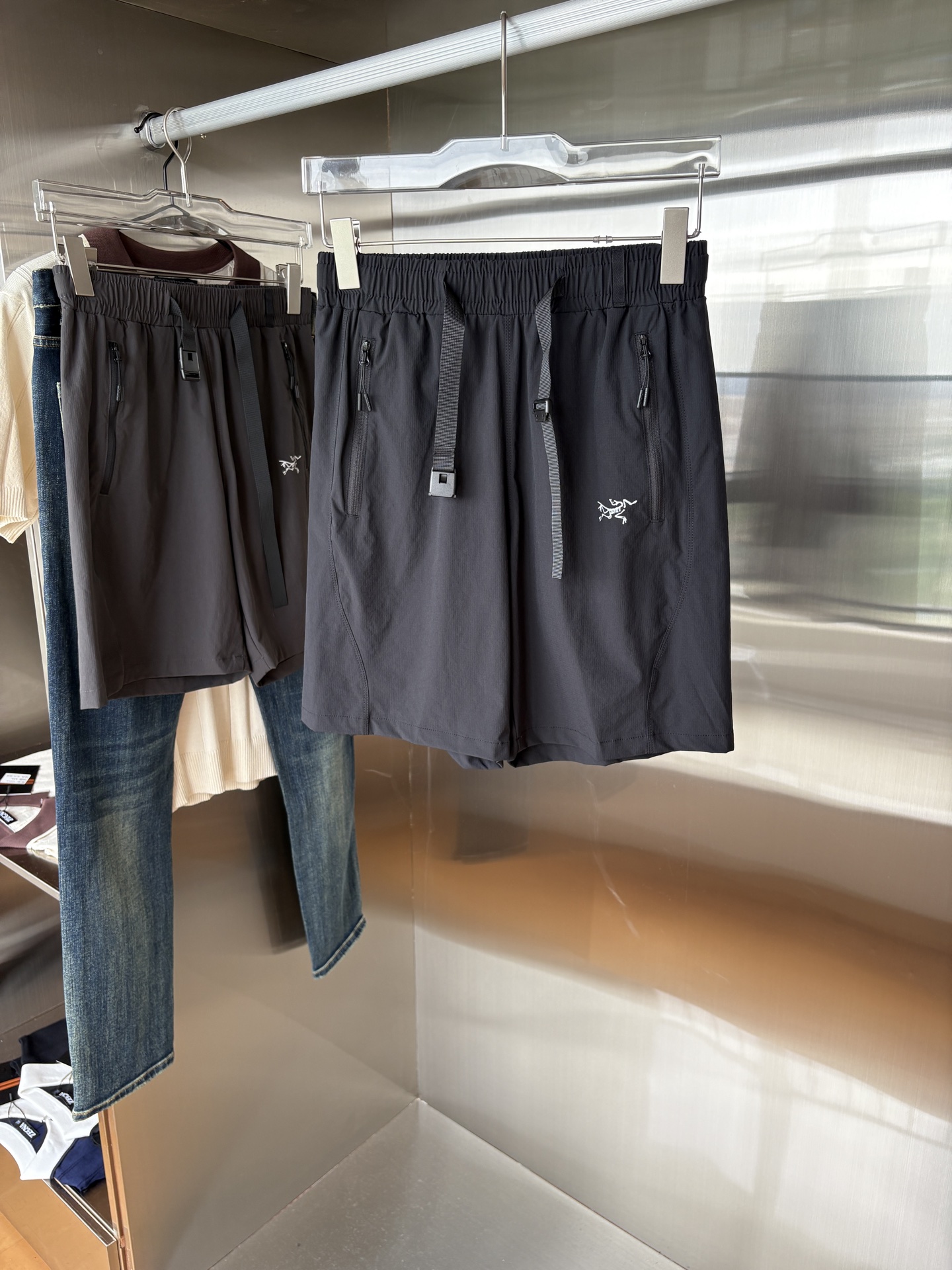 始祖2025夏季新款 短裤  休闲裤，专柜定制面料 透气舒适度高，细节无可挑剔，品牌元素设计理念，体现品