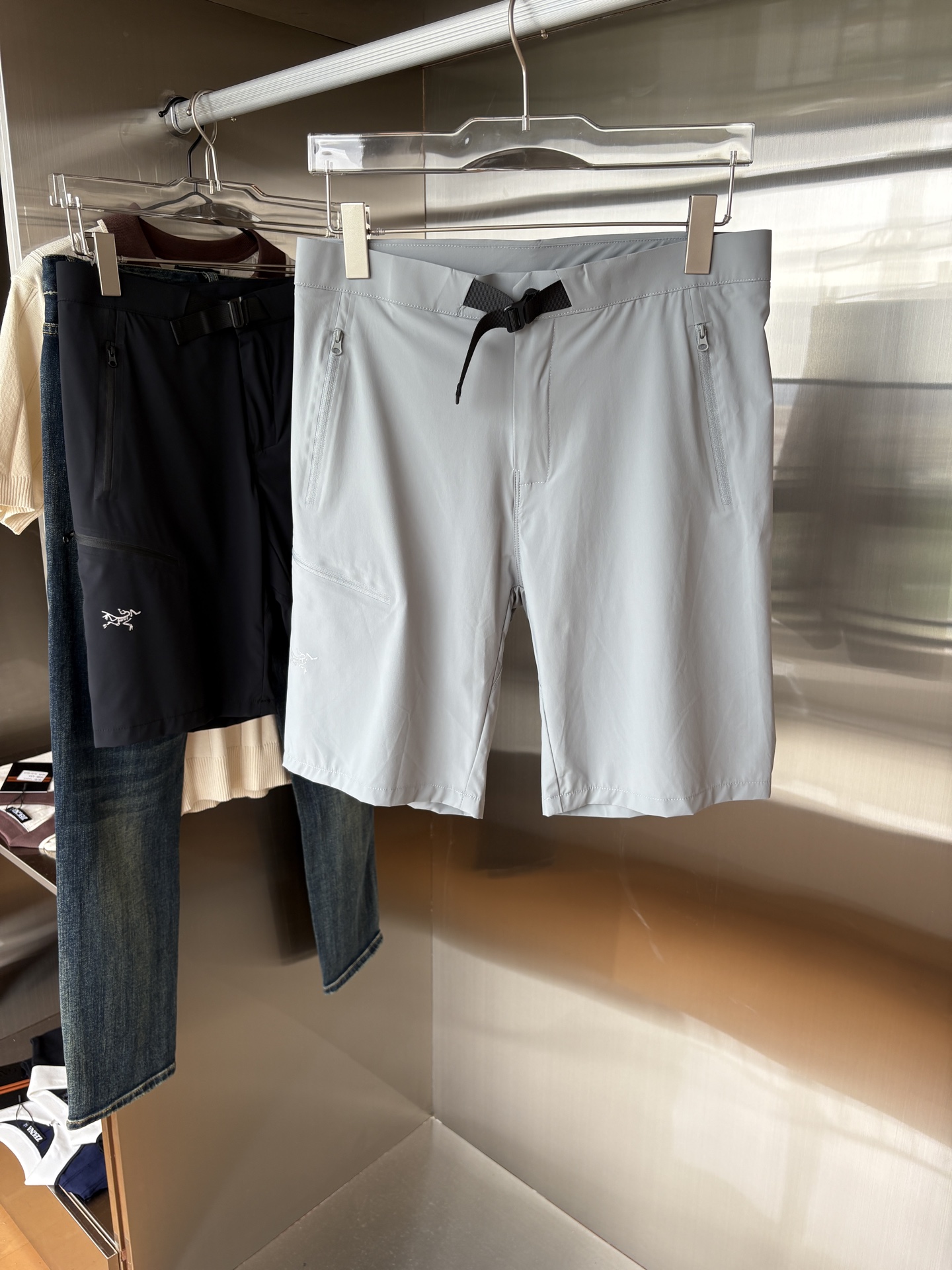 始祖2025夏季新款 短裤  休闲裤，专柜定制面料 透气舒适度高，细节无可挑剔，品牌元素设计理念，体现品