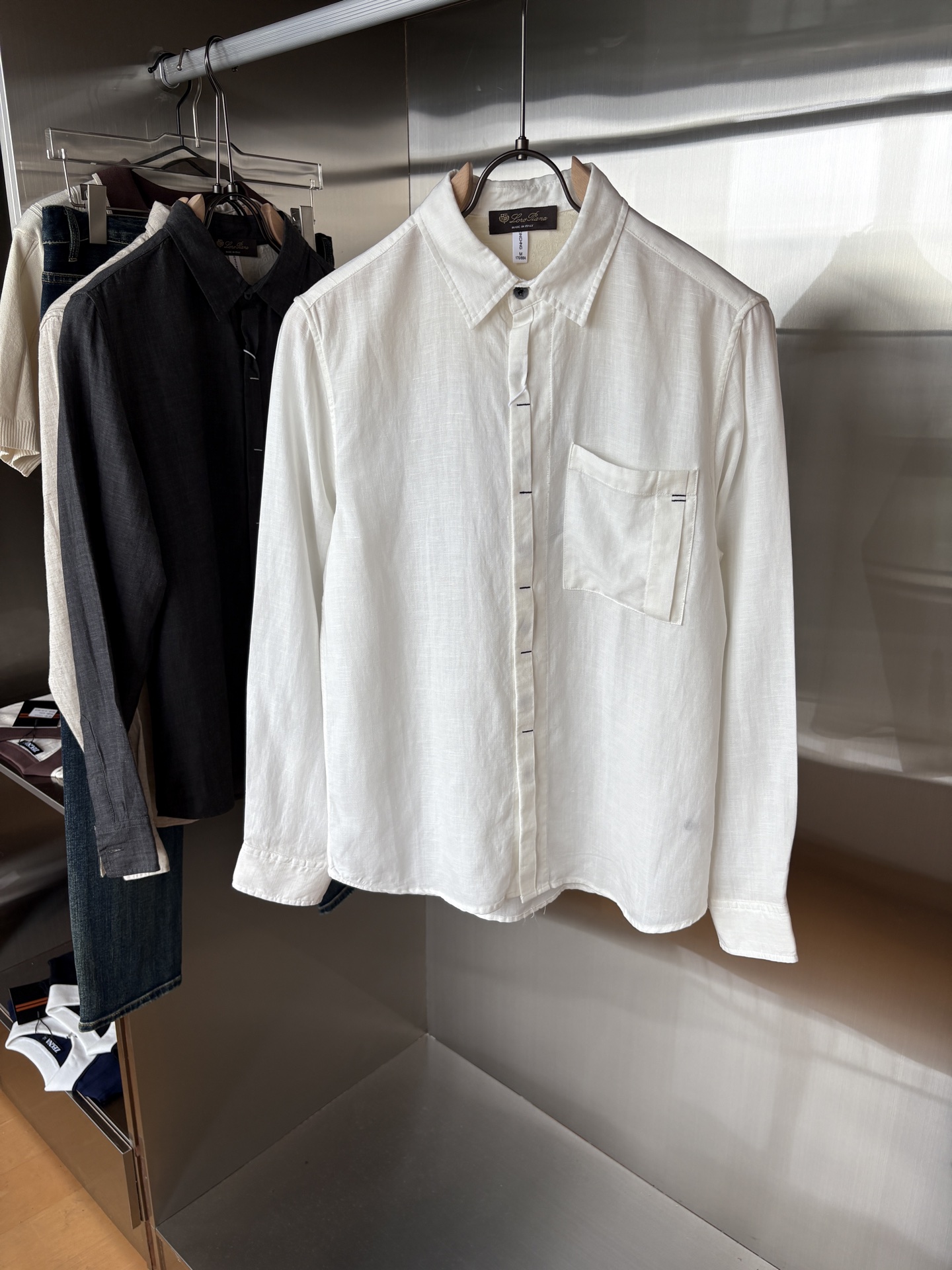 NO:470323,New L-year autumn Laiser linen casual long-sleeved shirt, comfortable and breathable fabric & fashionable and versatile color Gray, white, original hemp color Size M-3XL, loro piano, alexander wang19860909L年秋季新款莱赛尔亚麻休闲长袖衬衣,面料舒适透气&时尚百搭 颜色灰色、白色、原麻色 尺码M-3XL,,loro piana,alexander wang,Men's clothing