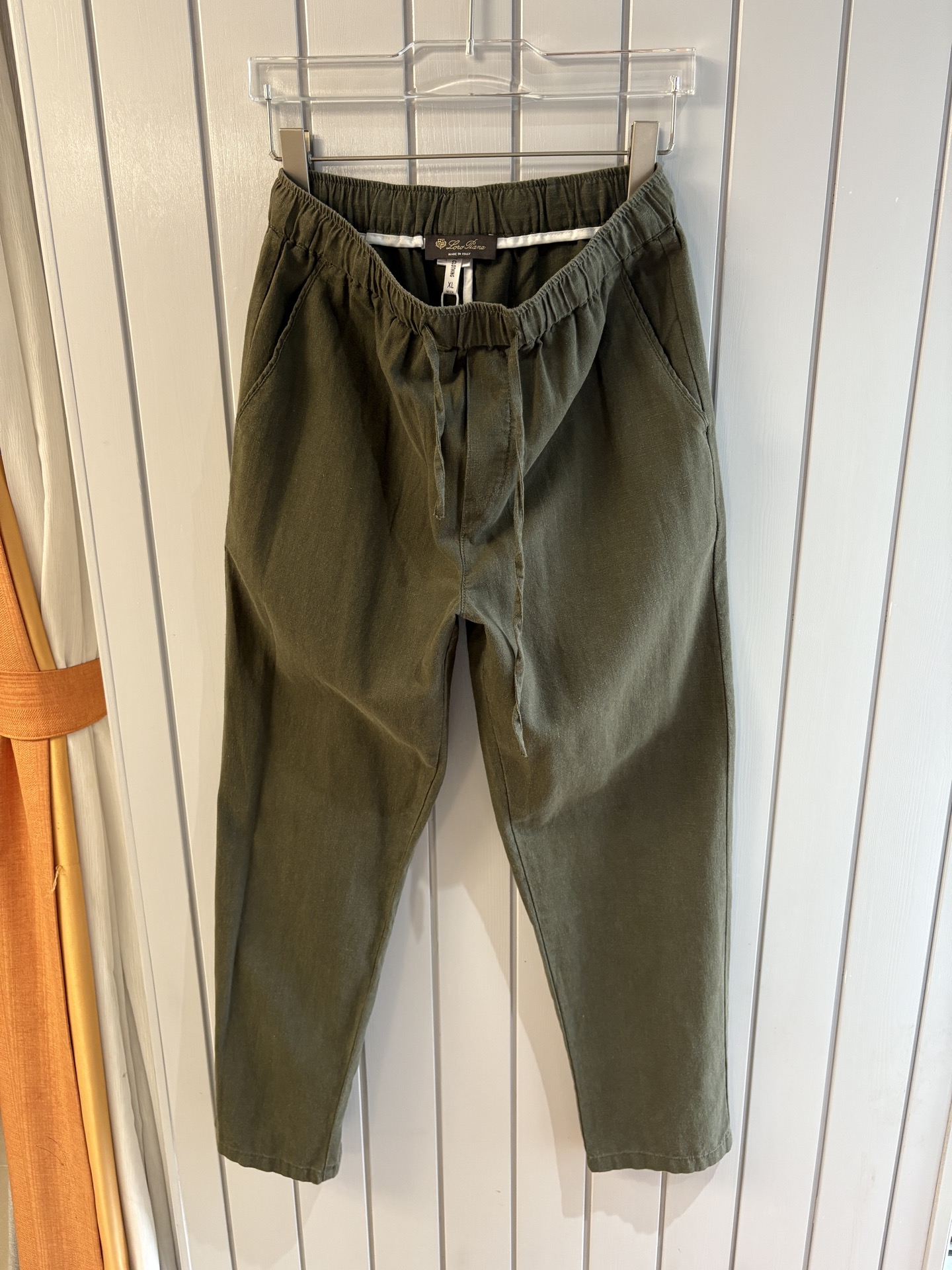 L2025年秋季新款70%苎麻30%棉简约百搭薄款透气直筒休闲长裤👖，面料柔软舒适透气&休闲百搭
尺码：