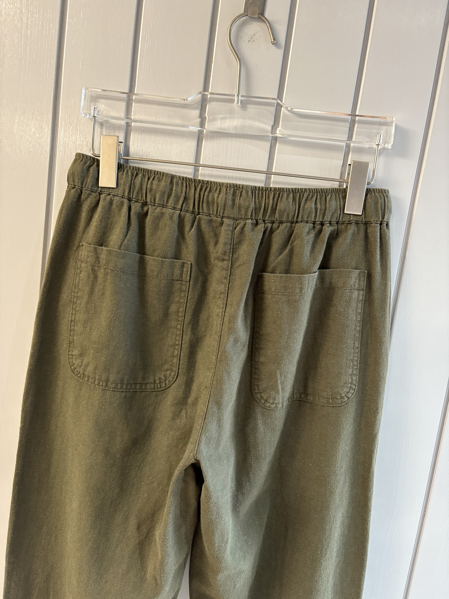 L2025年秋季新款70%苎麻30%棉简约百搭薄款透气直筒休闲长裤👖，面料柔软舒适透气&休闲百搭
尺码：