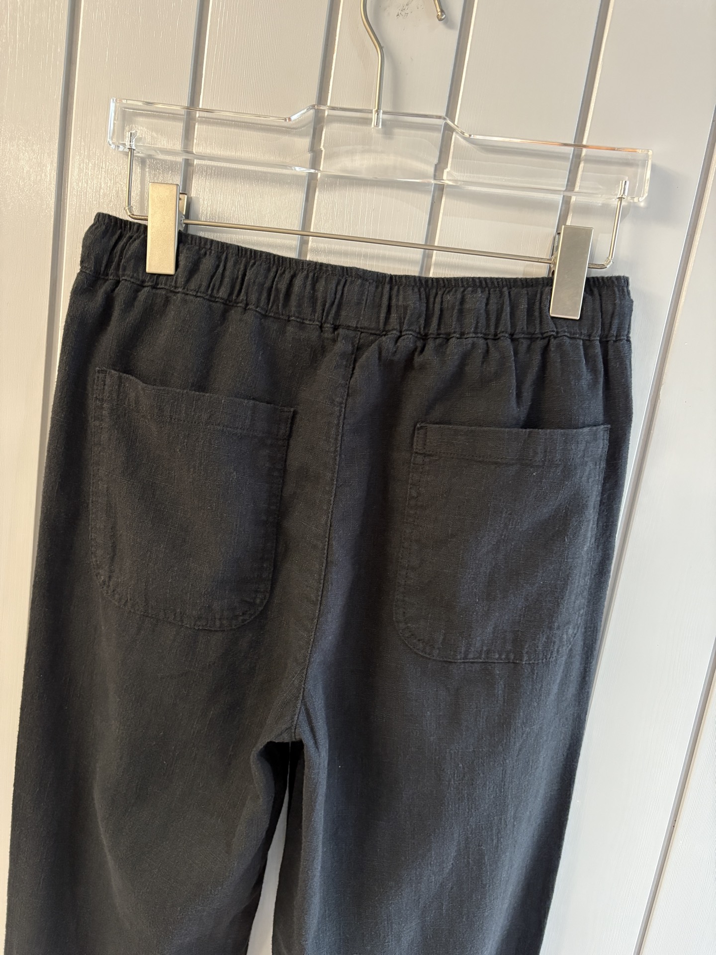 L2025年秋季新款70%苎麻30%棉简约百搭薄款透气直筒休闲长裤👖，面料柔软舒适透气&休闲百搭
尺码：