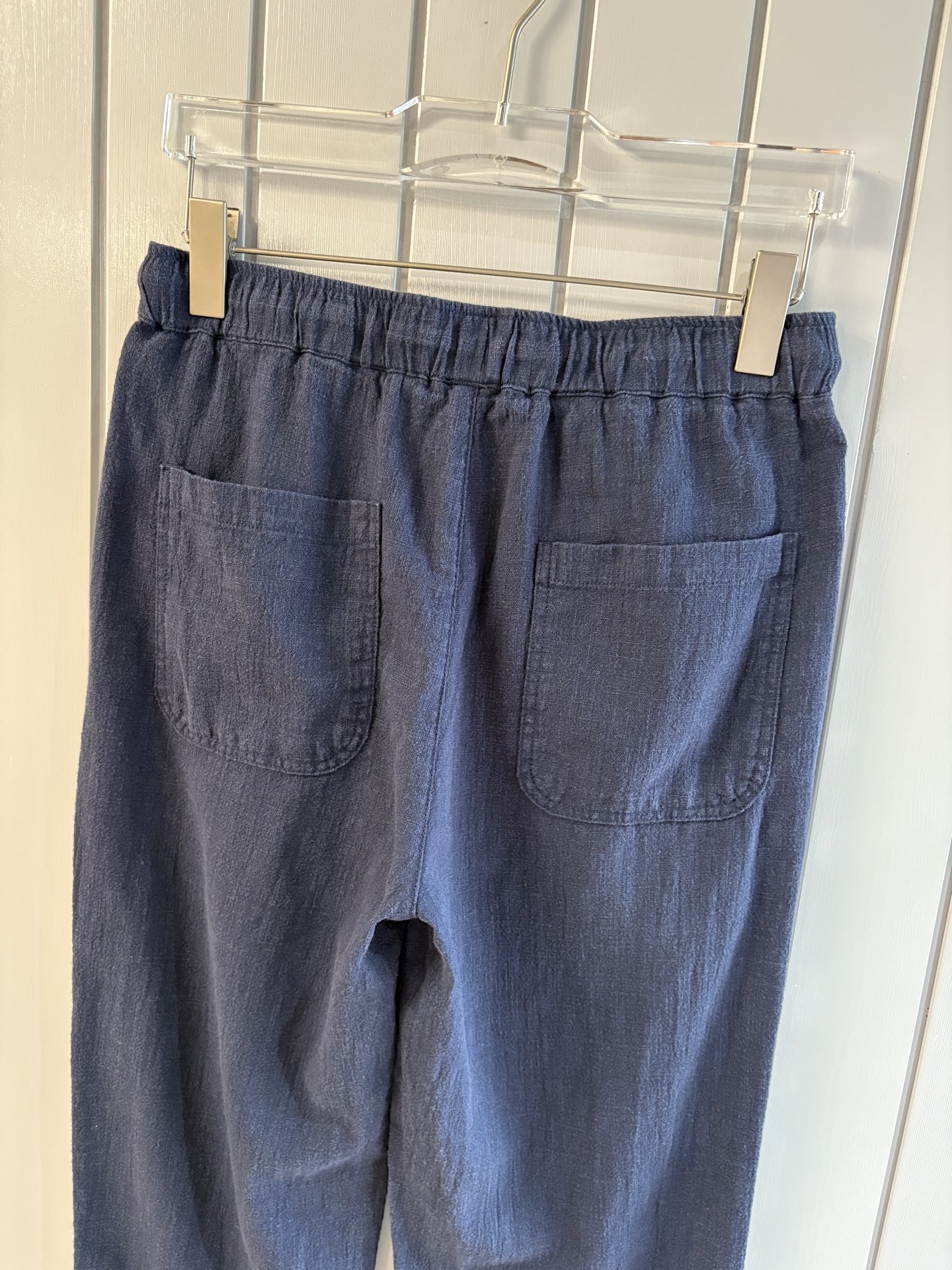 L2025年秋季新款70%苎麻30%棉简约百搭薄款透气直筒休闲长裤👖，面料柔软舒适透气&休闲百搭
尺码：