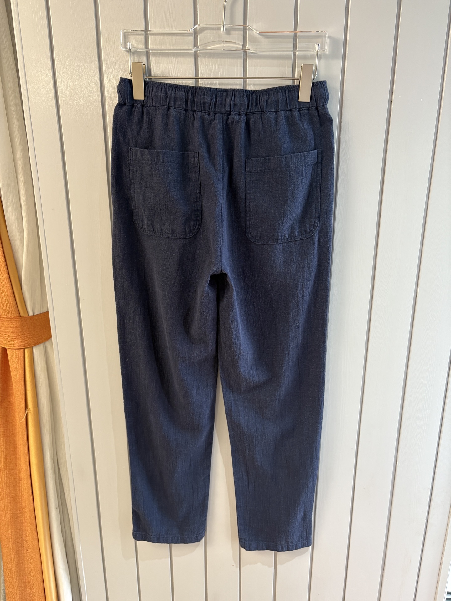 L2025年秋季新款70%苎麻30%棉简约百搭薄款透气直筒休闲长裤👖，面料柔软舒适透气&休闲百搭
尺码：