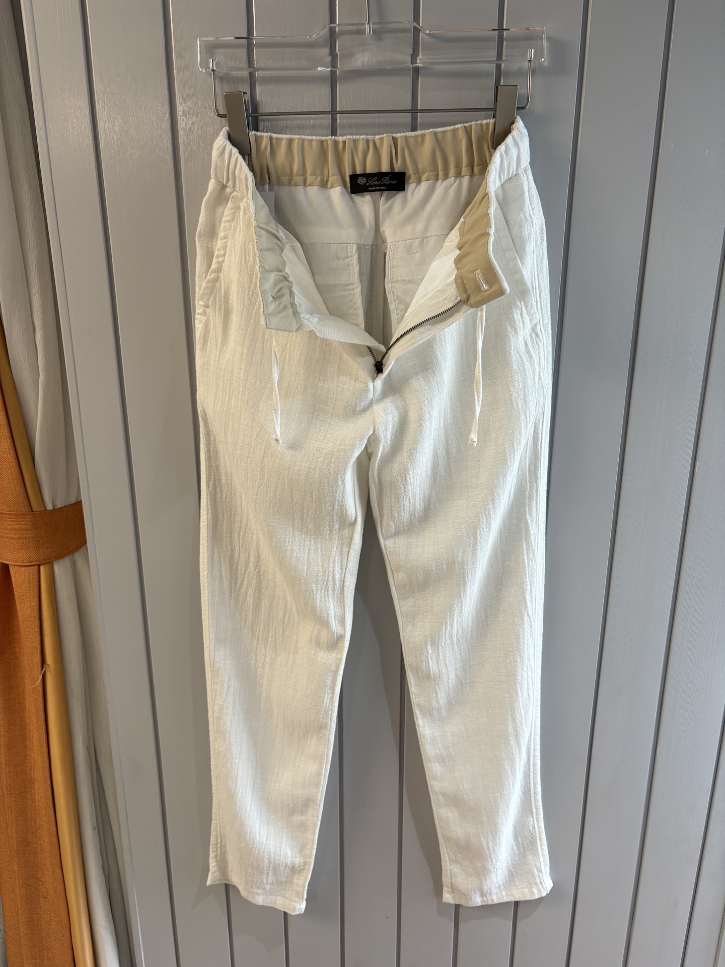 L2025年秋季新款70%苎麻30%棉简约百搭薄款透气直筒休闲长裤👖，面料柔软舒适透气&休闲百搭
尺码：