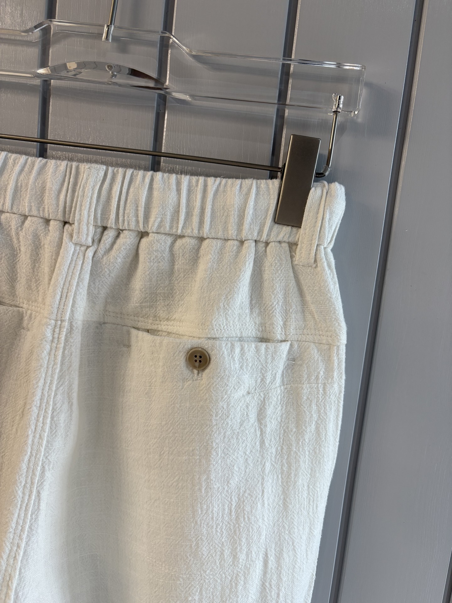 L2025年秋季新款70%苎麻30%棉简约百搭薄款透气直筒休闲长裤👖，面料柔软舒适透气&休闲百搭
尺码：