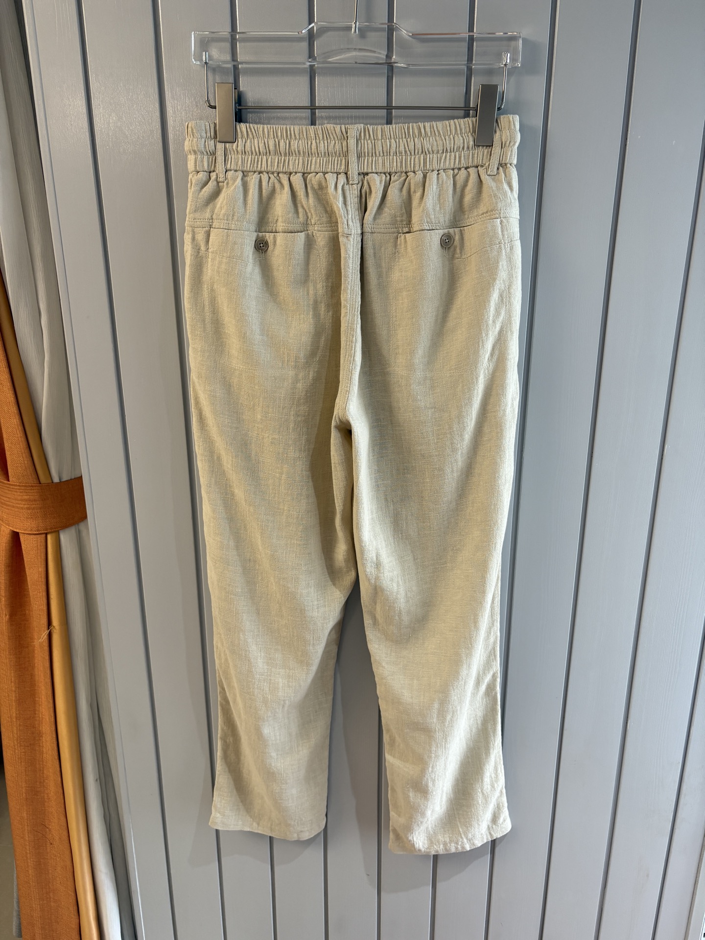 L2025年秋季新款70%苎麻30%棉简约百搭薄款透气直筒休闲长裤👖，面料柔软舒适透气&休闲百搭
尺码：