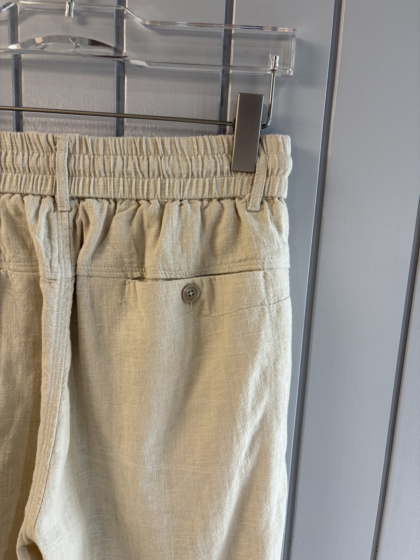 L2025年秋季新款70%苎麻30%棉简约百搭薄款透气直筒休闲长裤👖，面料柔软舒适透气&休闲百搭
尺码：