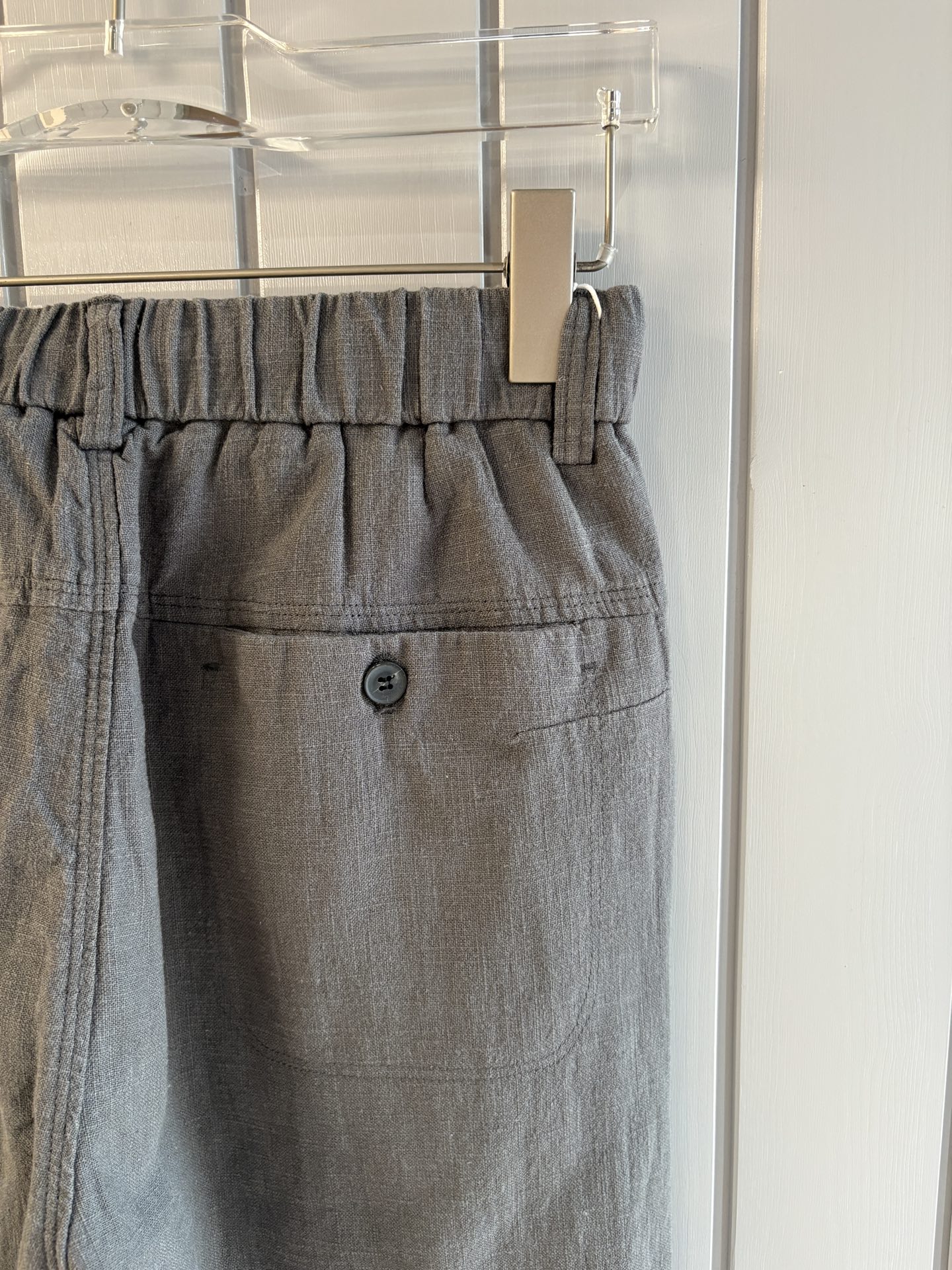 L2025年秋季新款70%苎麻30%棉简约百搭薄款透气直筒休闲长裤👖，面料柔软舒适透气&休闲百搭
尺码：