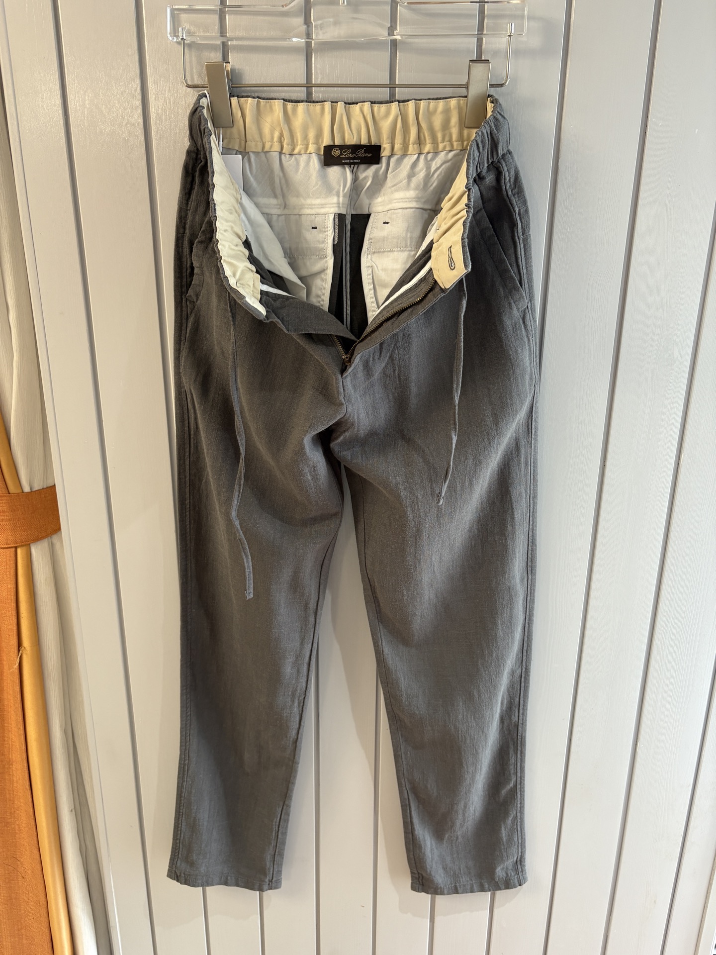 L2025年秋季新款70%苎麻30%棉简约百搭薄款透气直筒休闲长裤👖，面料柔软舒适透气&休闲百搭
尺码：