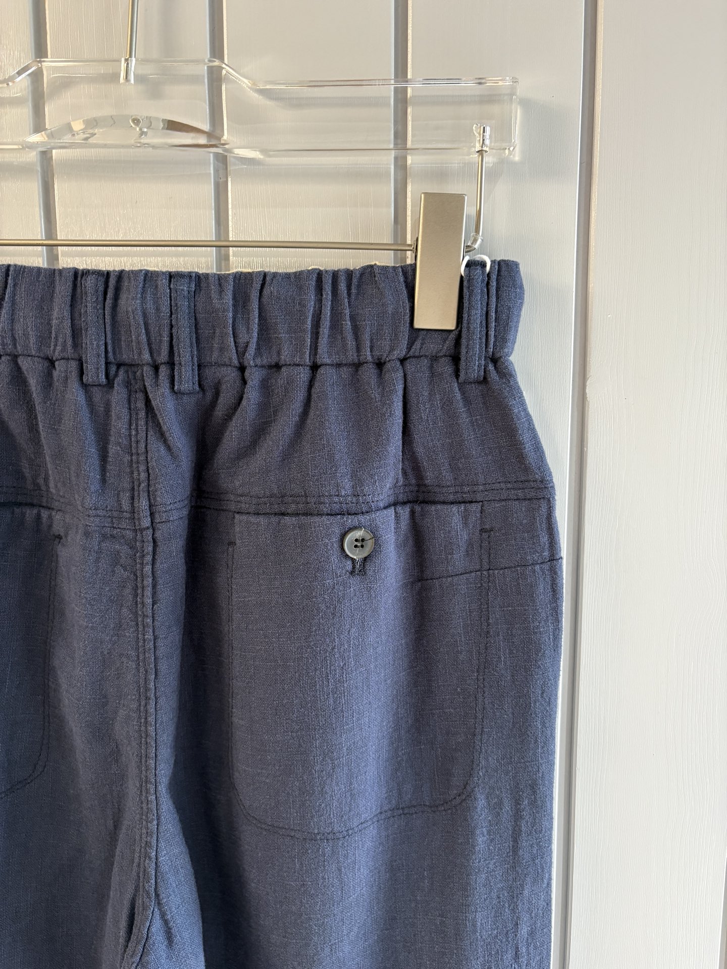 L2025年秋季新款70%苎麻30%棉简约百搭薄款透气直筒休闲长裤👖，面料柔软舒适透气&休闲百搭
尺码：