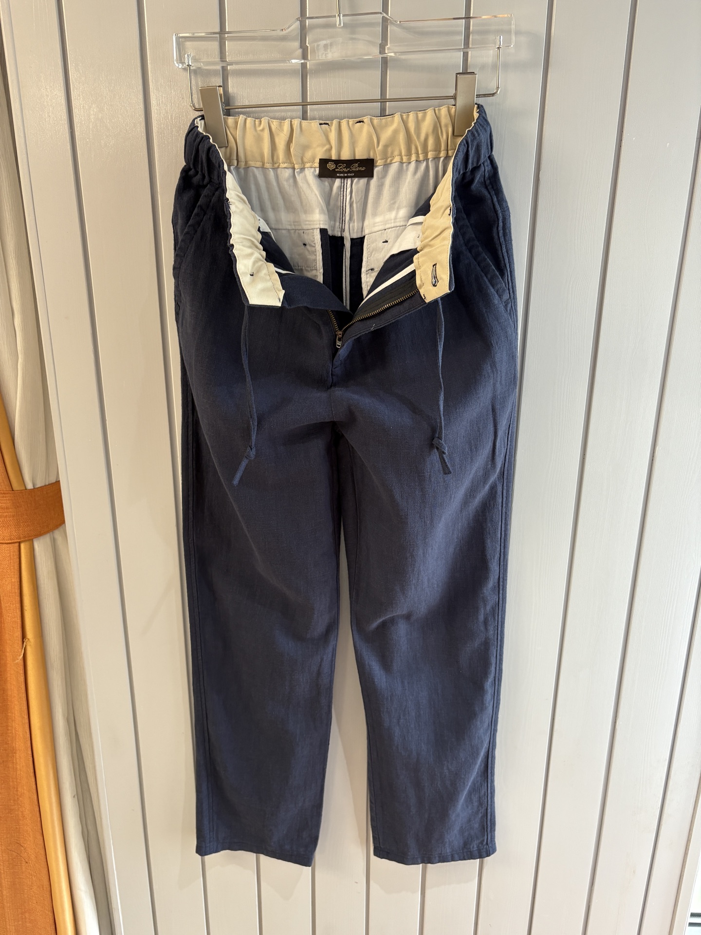 L2025年秋季新款70%苎麻30%棉简约百搭薄款透气直筒休闲长裤👖，面料柔软舒适透气&休闲百搭
尺码：