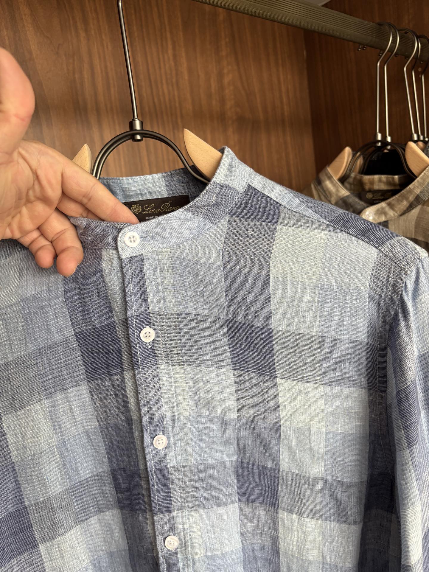 L2025年夏季新款100%纯亚麻简约百搭休闲衬衣，面料舒适透气&时尚百搭尺码：M-3XL