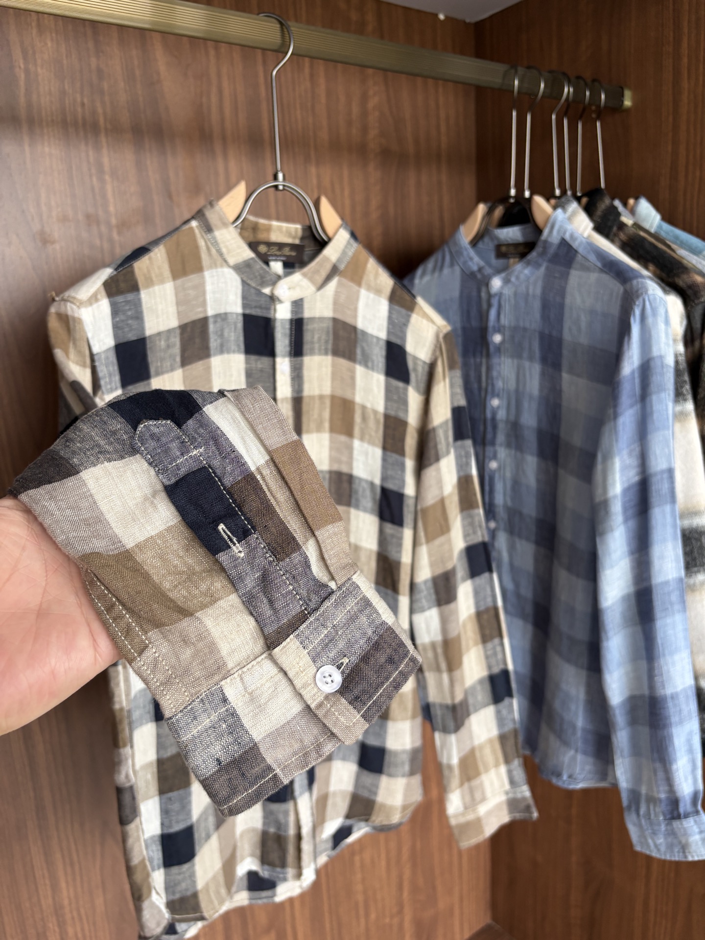 L2025年夏季新款100%纯亚麻简约百搭休闲衬衣，面料舒适透气&时尚百搭尺码：M-3XL