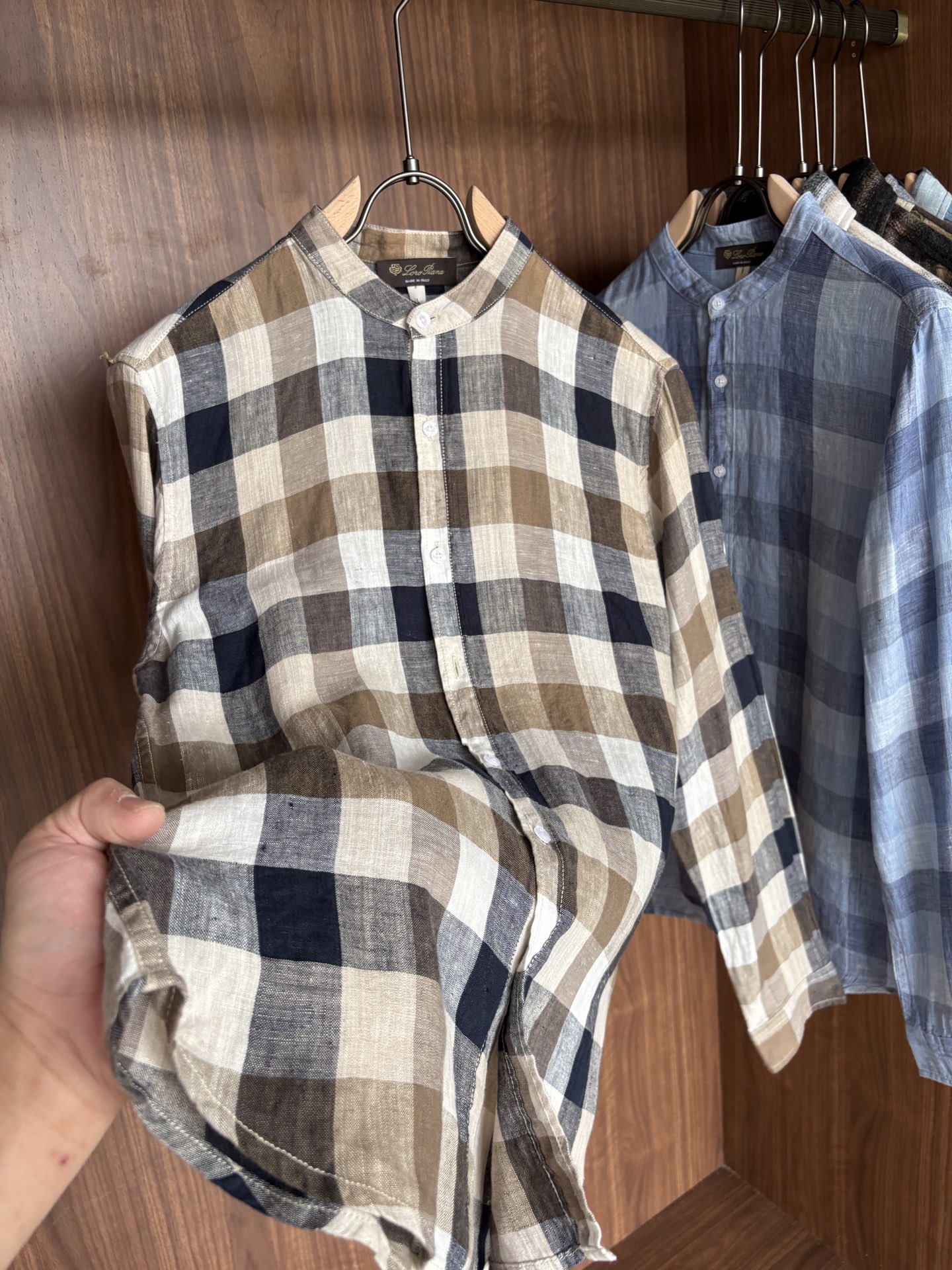 L2025年夏季新款100%纯亚麻简约百搭休闲衬衣，面料舒适透气&时尚百搭尺码：M-3XL