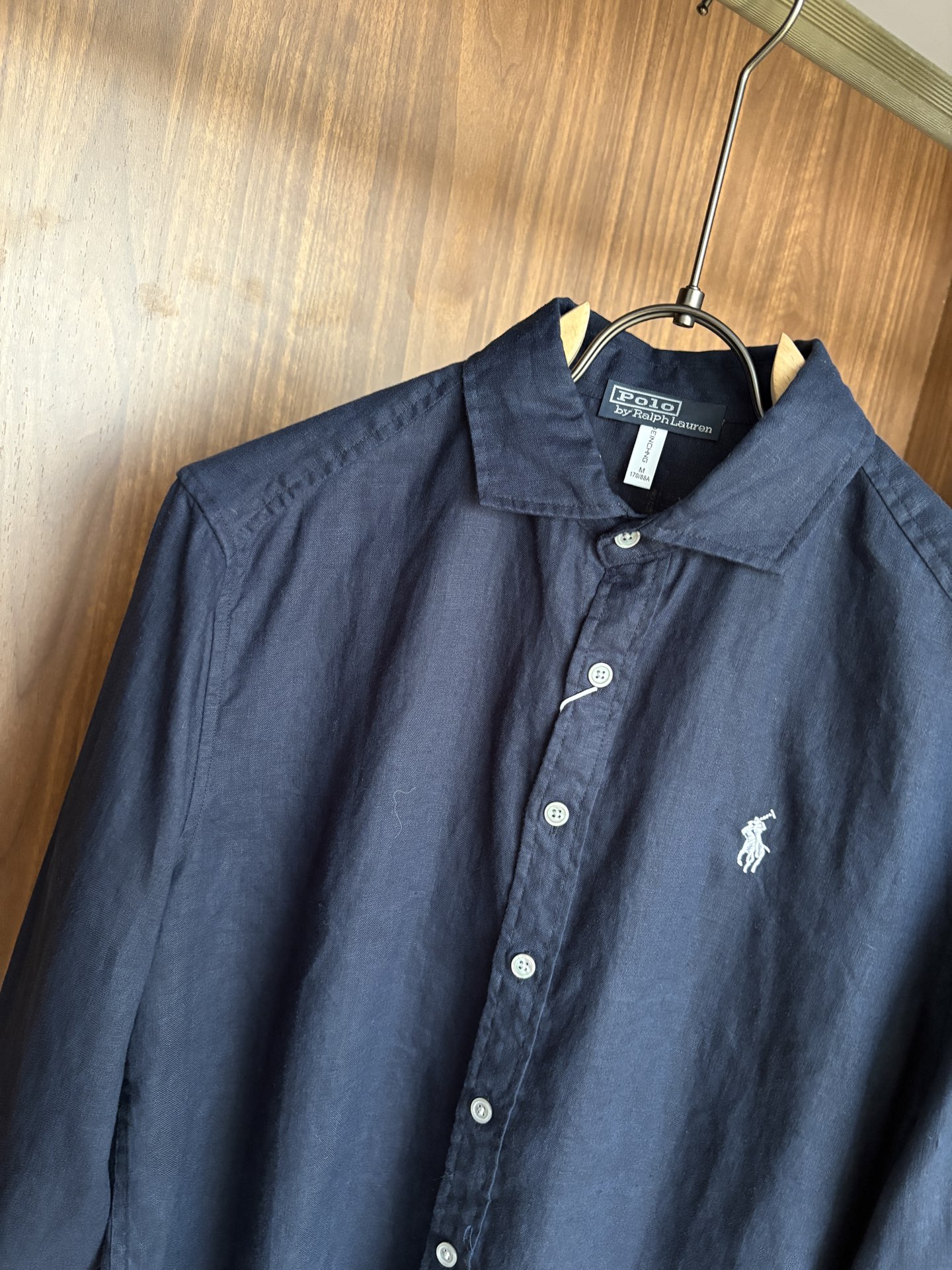 拉夫劳伦2025年夏季新款100%纯亚麻简约百搭休闲衬衣，面料舒适透气&时尚百搭颜色：白色、原麻色、卡其