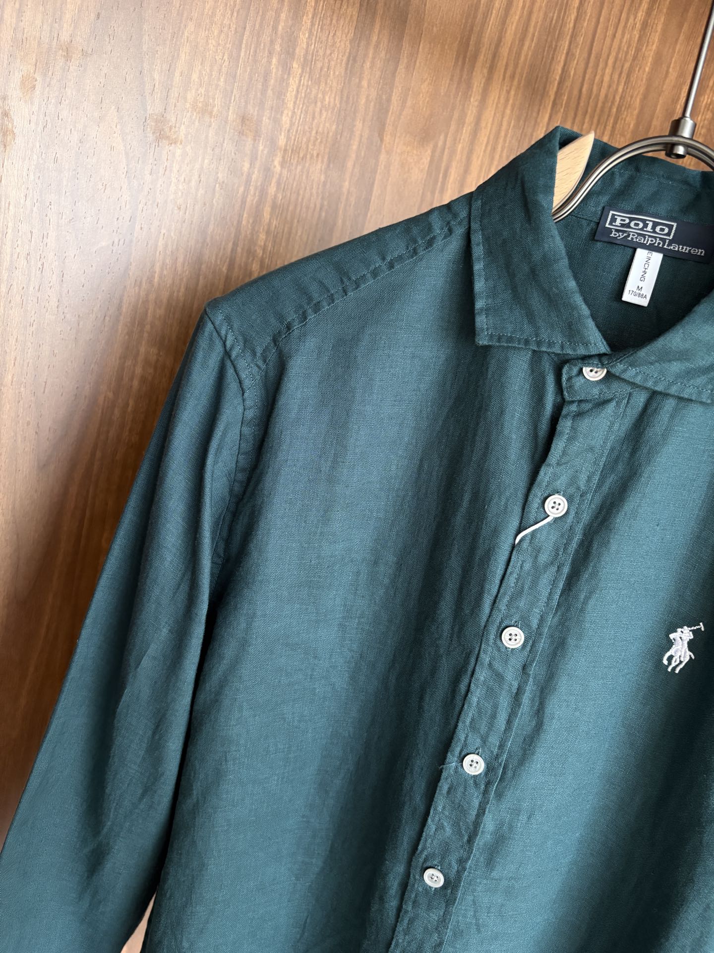 拉夫劳伦2025年夏季新款100%纯亚麻简约百搭休闲衬衣，面料舒适透气&时尚百搭颜色：白色、原麻色、卡其