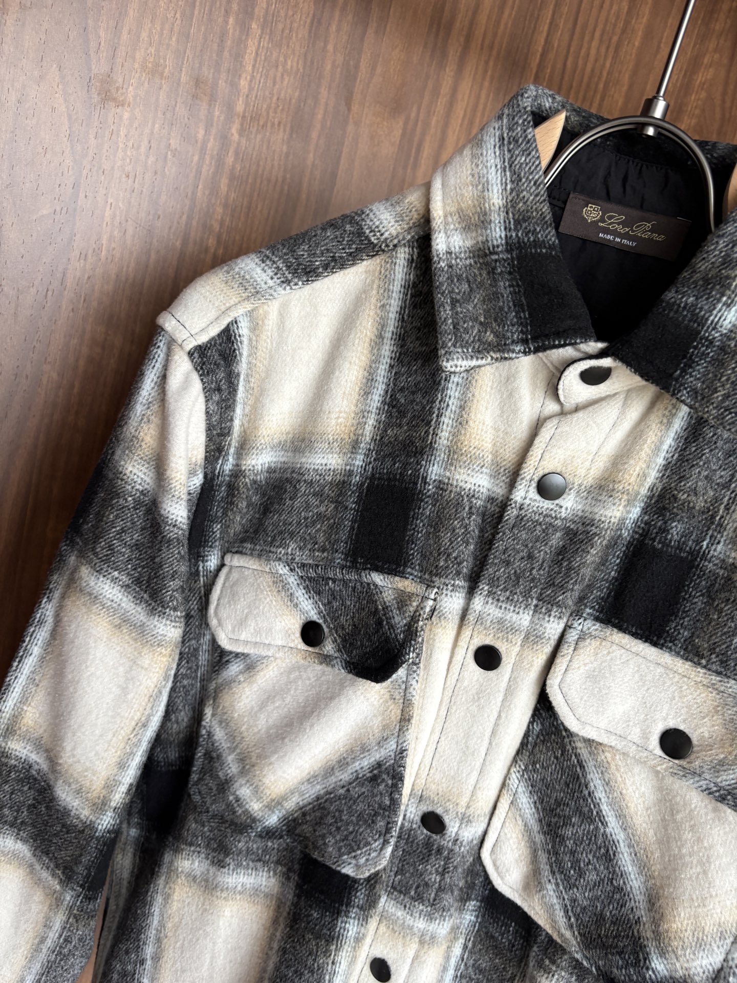 L最新2025年秋季新款100%棉简约百搭休闲格子长袖衬衣外套，面料舒适透气&时尚百搭尺码：M-4xL