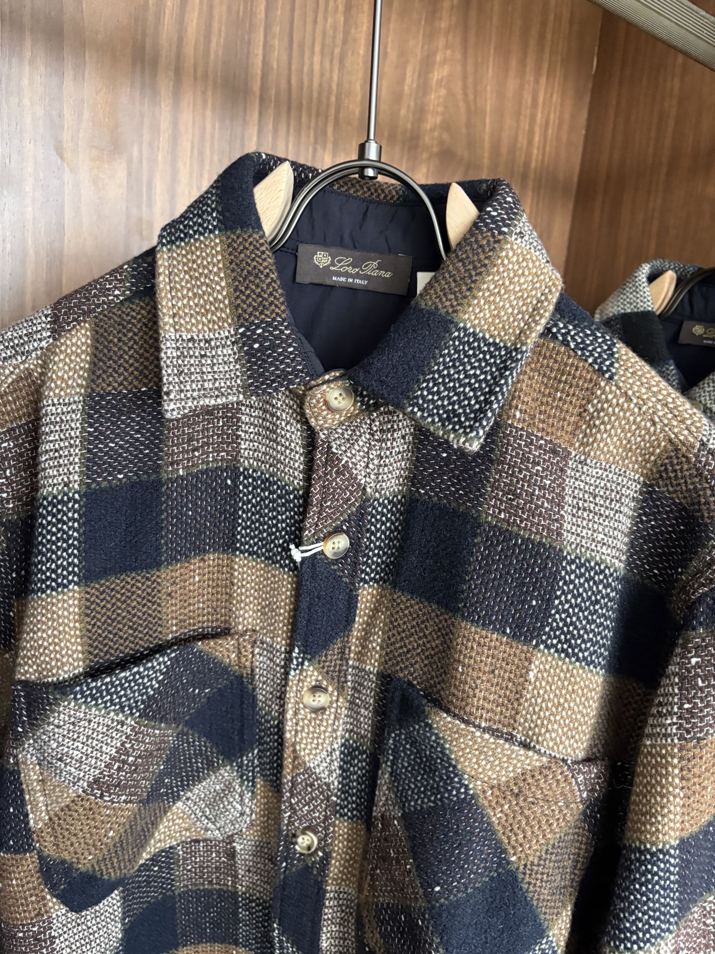 L最新2025年秋季新款100%棉简约百搭休闲格子长袖衬衣外套，面料舒适透气&时尚百搭尺码：M-4xL