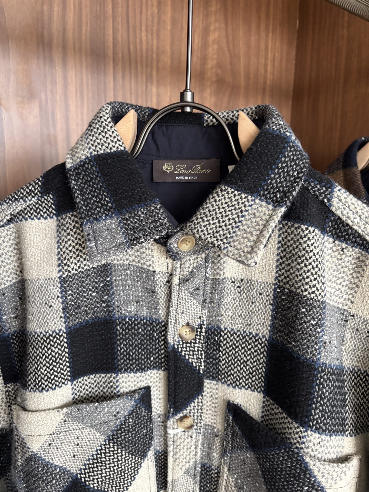 L最新2025年秋季新款100%棉简约百搭休闲格子长袖衬衣外套，面料舒适透气&时尚百搭尺码：M-4xL