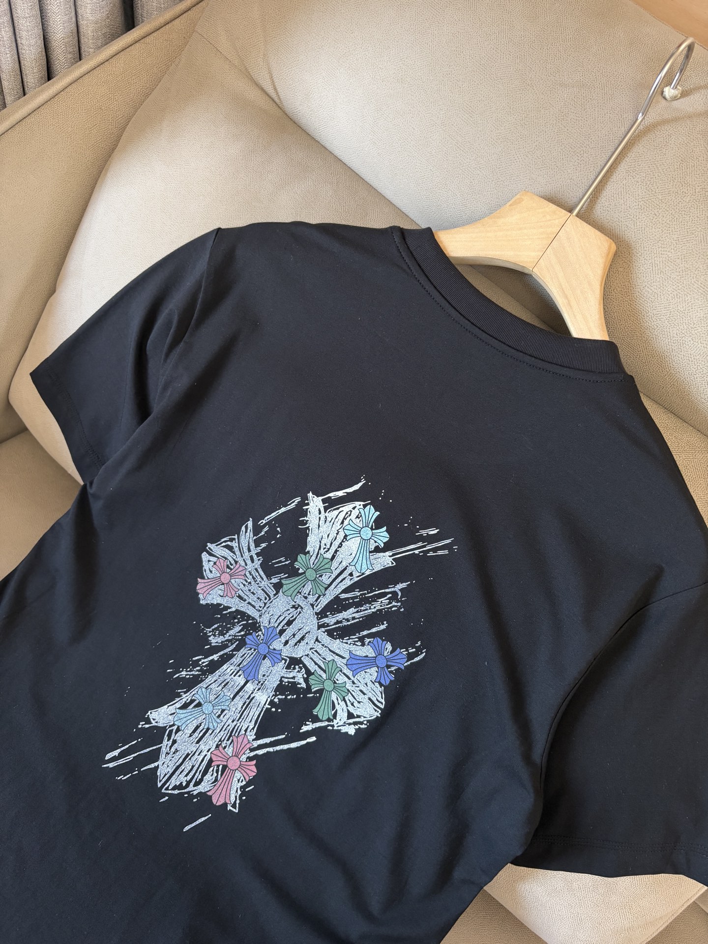 专柜2026SS春夏新款选用客供进口（48.5%的兰精莫代尔加41.5%的精疏棉加10%氨伦；有专用兰精