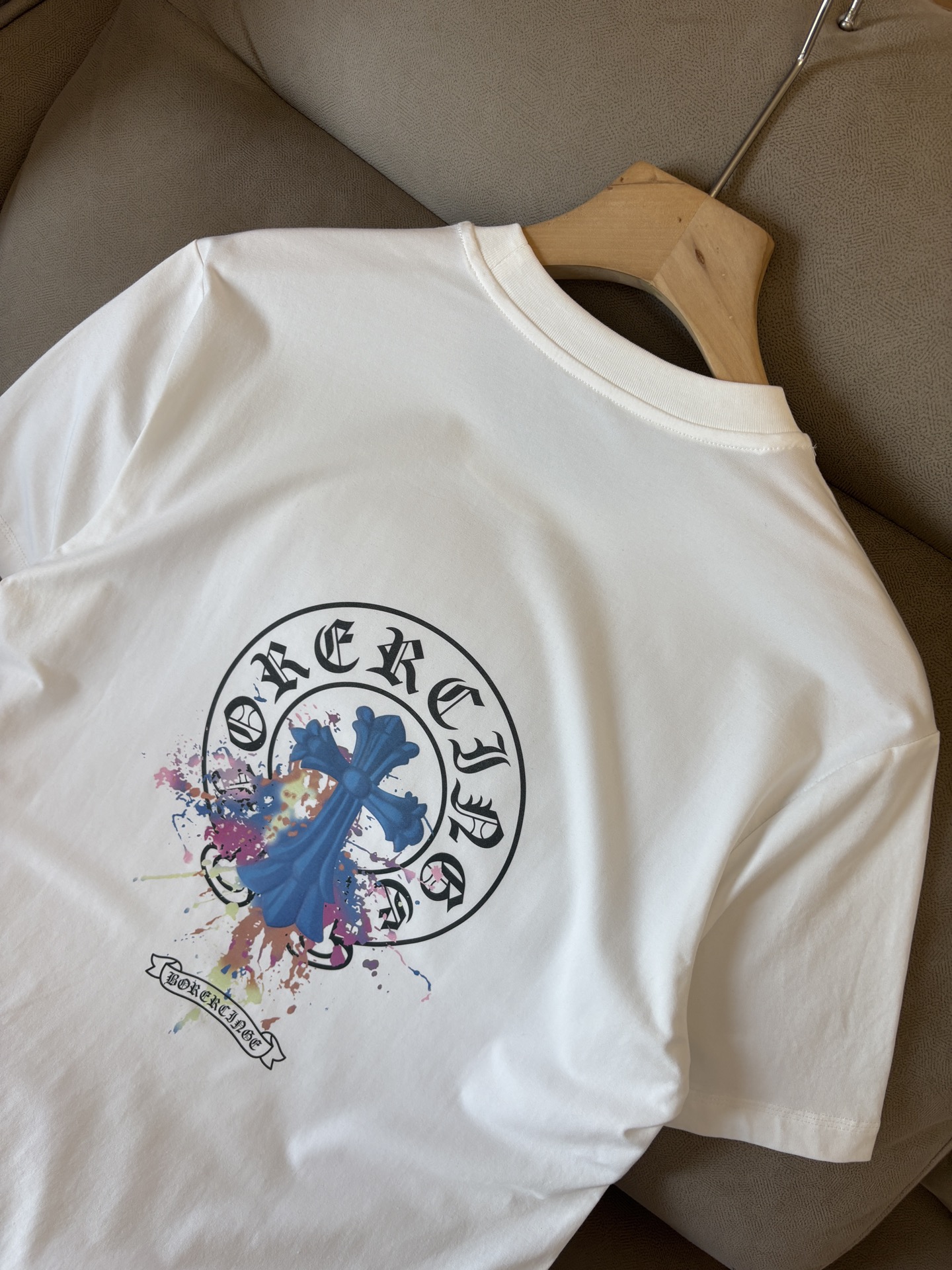 专柜2026SS春夏新款选用客供进口（48.5%的兰精莫代尔加41.5%的精疏棉加10%氨伦；有专用兰精