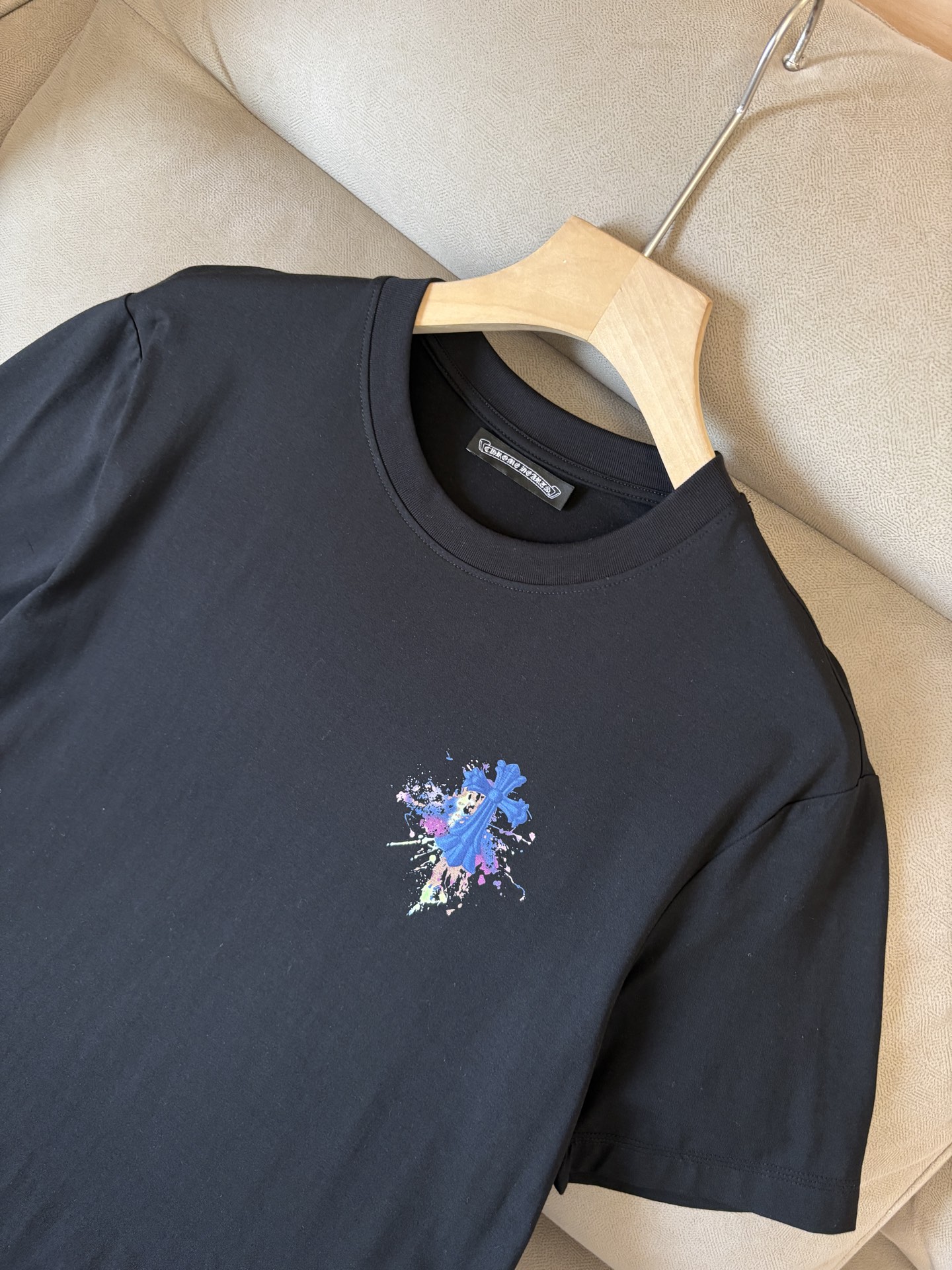 专柜2026SS春夏新款选用客供进口（48.5%的兰精莫代尔加41.5%的精疏棉加10%氨伦；有专用兰精