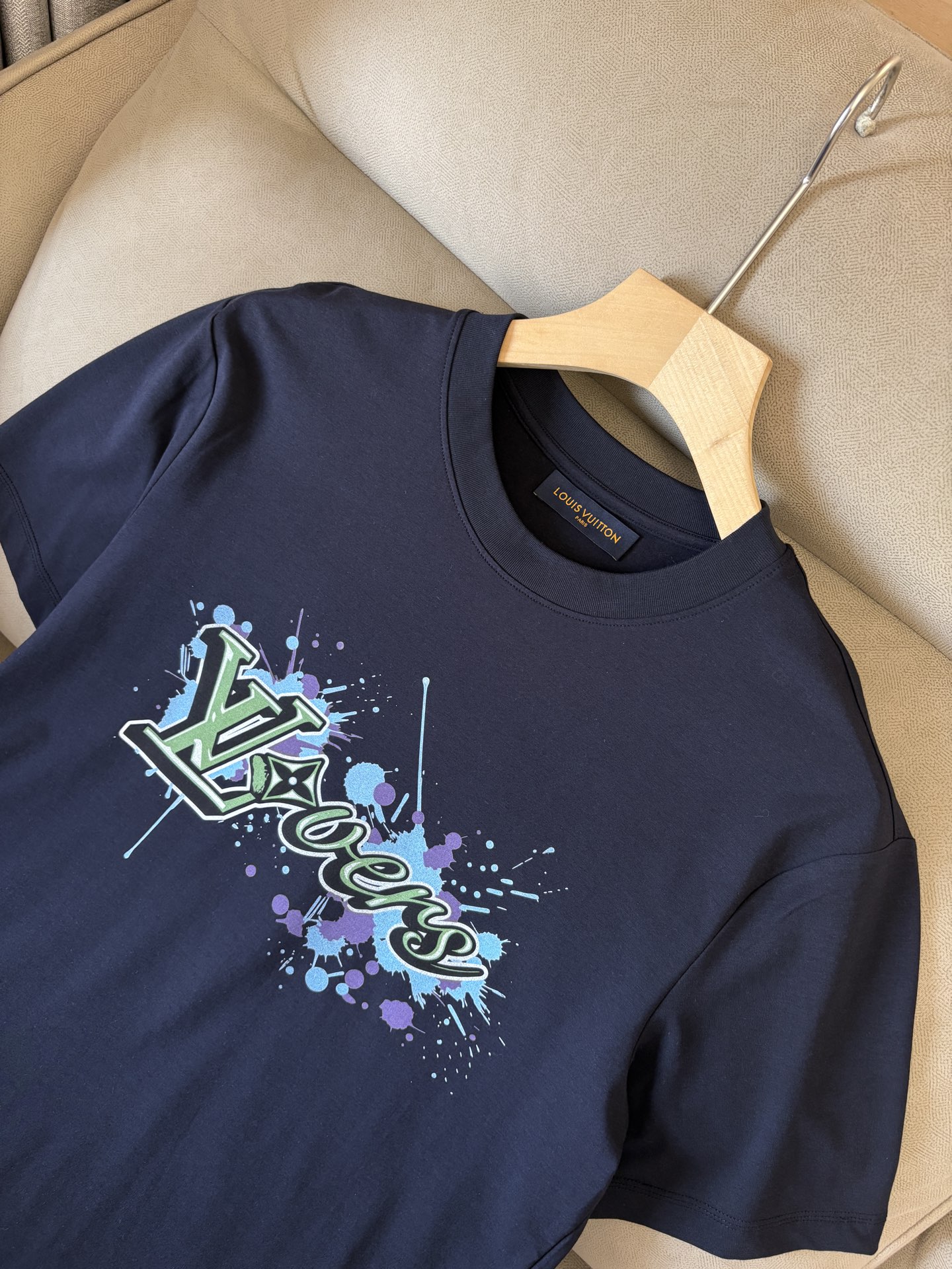 专柜2026SS春夏新款选用客供进口（48.5%的兰精莫代尔加41.5%的精疏棉加10%氨伦；有专用兰精