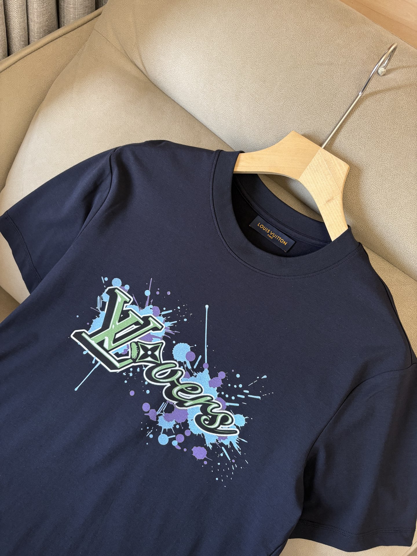 专柜2026SS春夏新款选用客供进口（48.5%的兰精莫代尔加41.5%的精疏棉加10%氨伦；有专用兰精