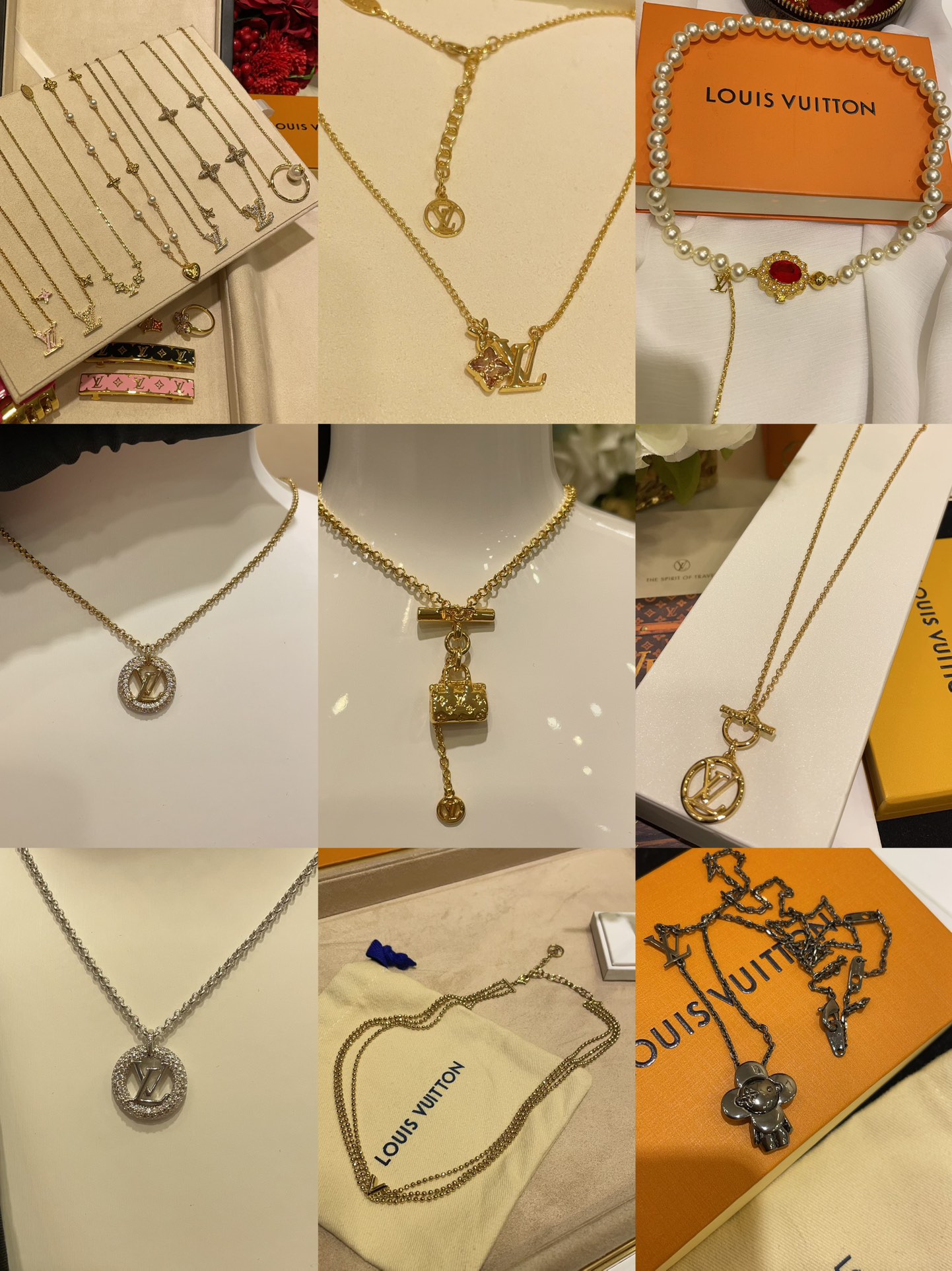 NO:631477,Large collection of LV jewelry. Collection pictures. Come and choose. Hundreds of styles to choose from~, louis vuitton, Cartier high-end jewelry.19860909lv饰品大集合 合集图快来挑 上百个款式选择～,,louis vuitton,卡迪亚高端饰品,Jewelry